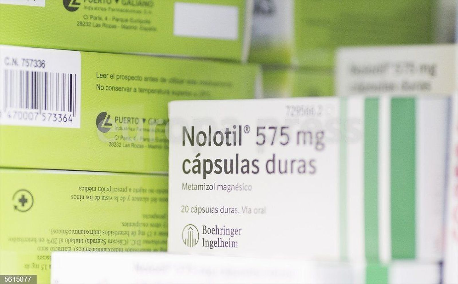 Metamizol. Nolotil. Foto EP