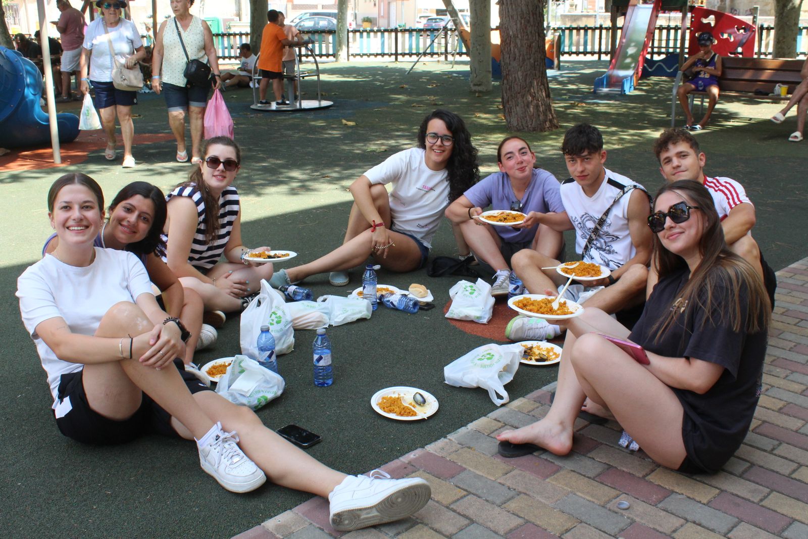 Castellanos de Moriscos. Gran paella popular