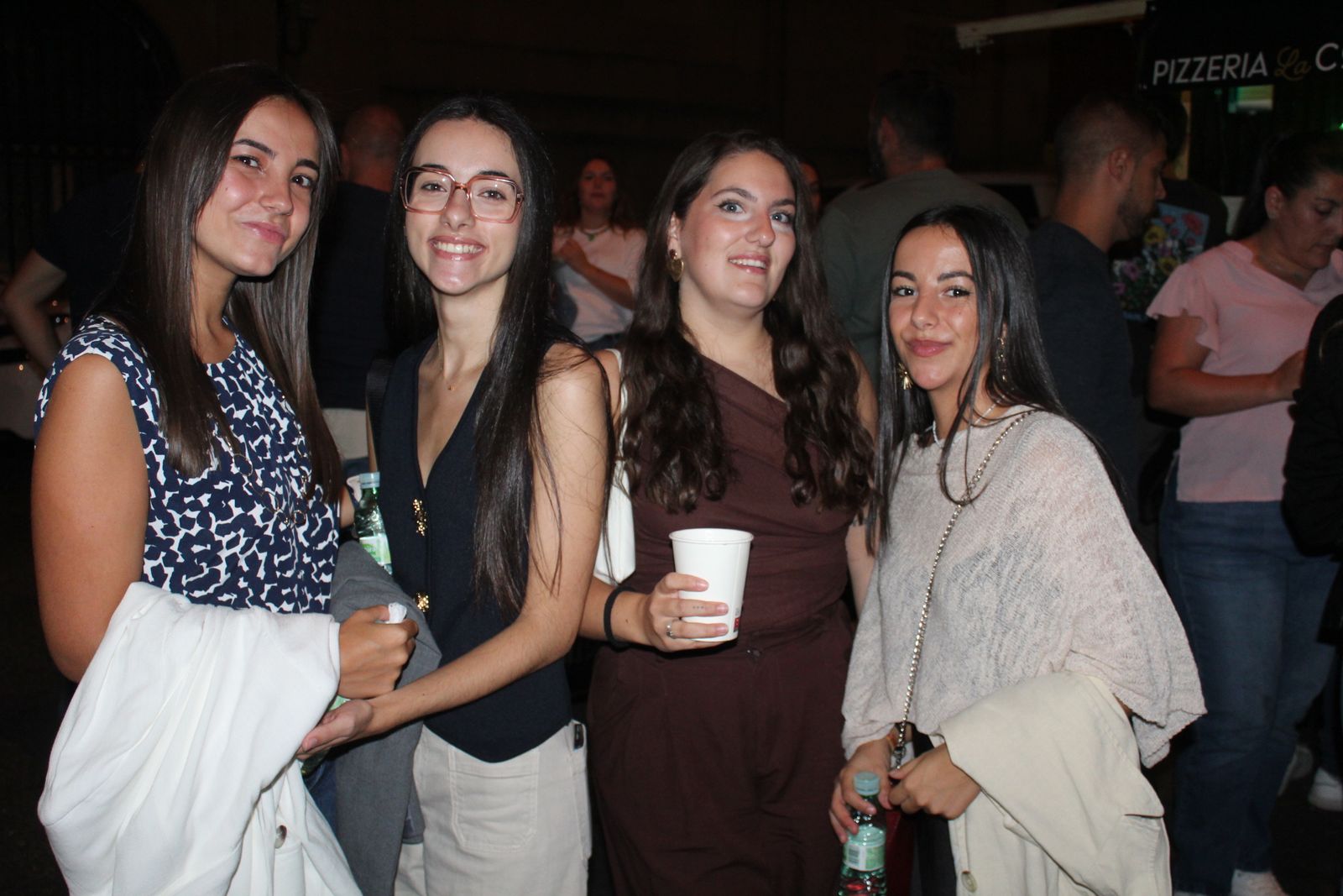 Ambiente en la Feria de Día en la tarde de este