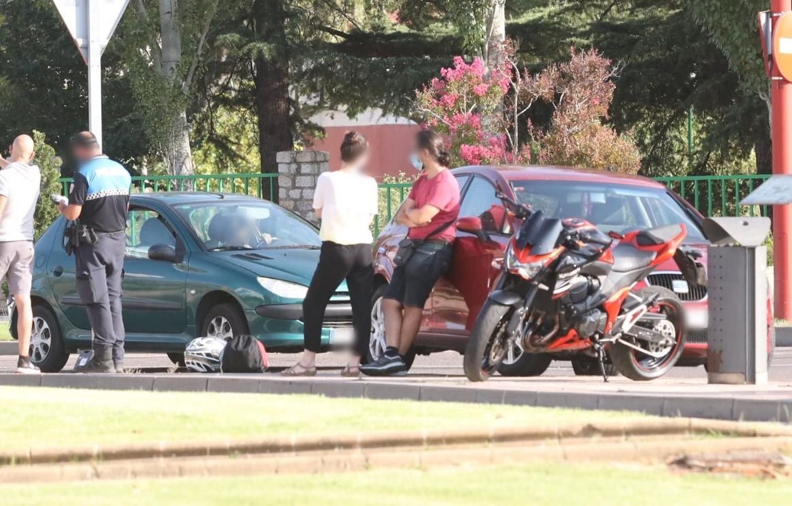 Accidente Glorieta Matacán