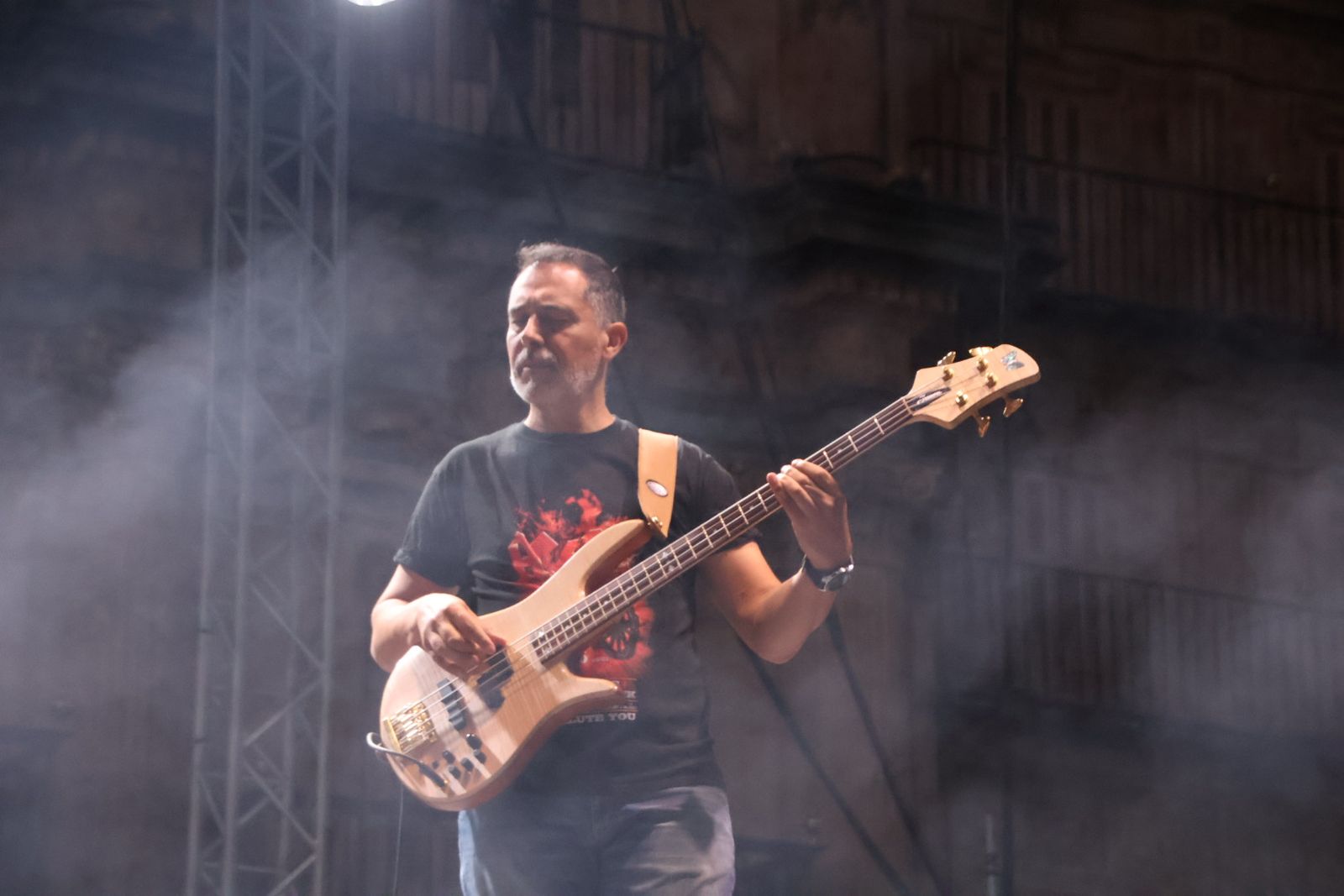 Concierto de Benbow en la Plaza Mayor