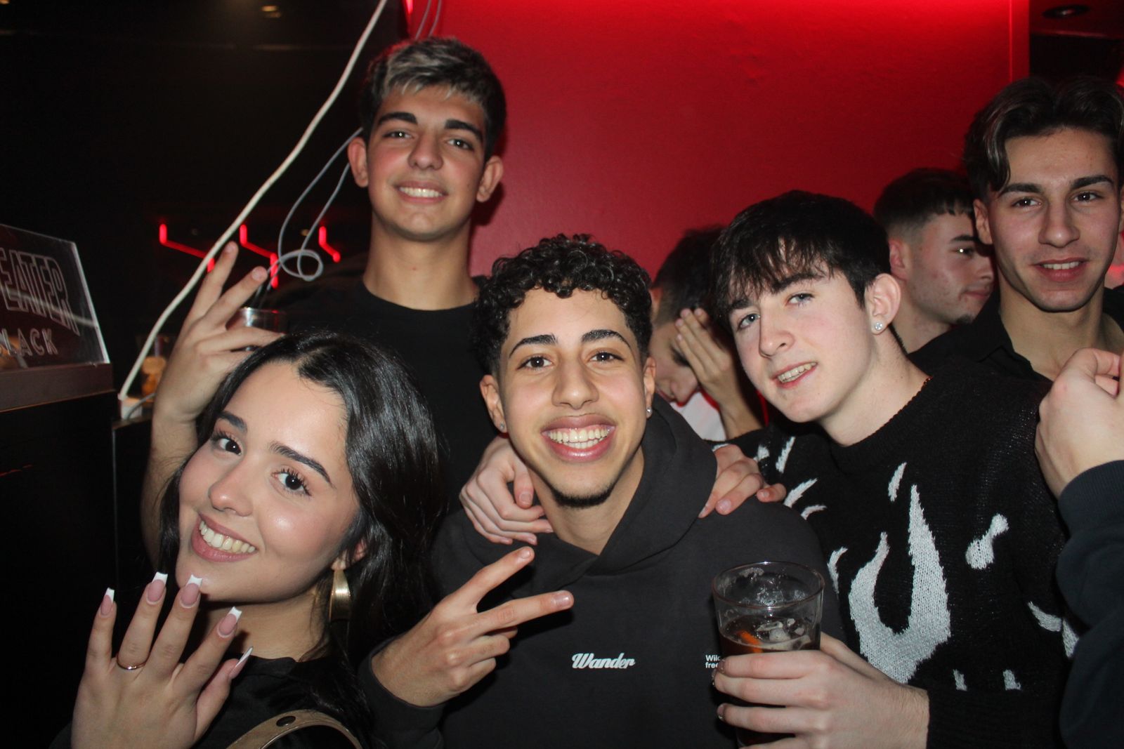 Salamanca de noche, sabado 24 de enero