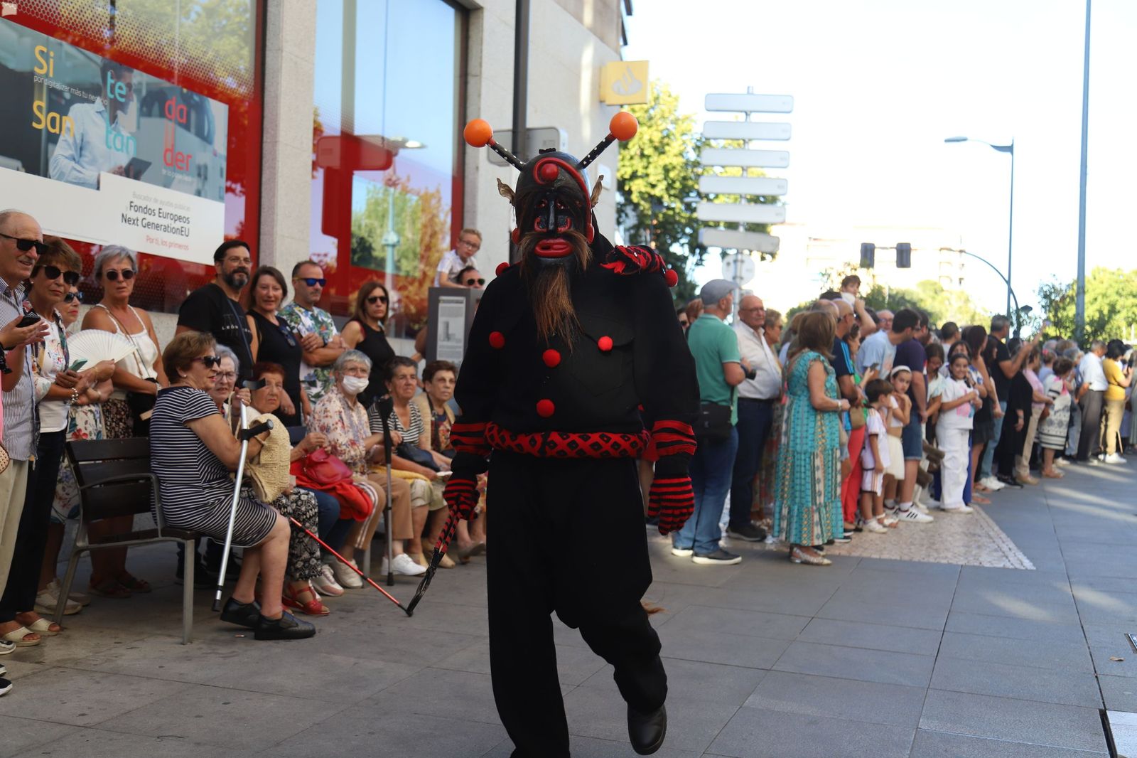 Desfile de la máscara en Zamora