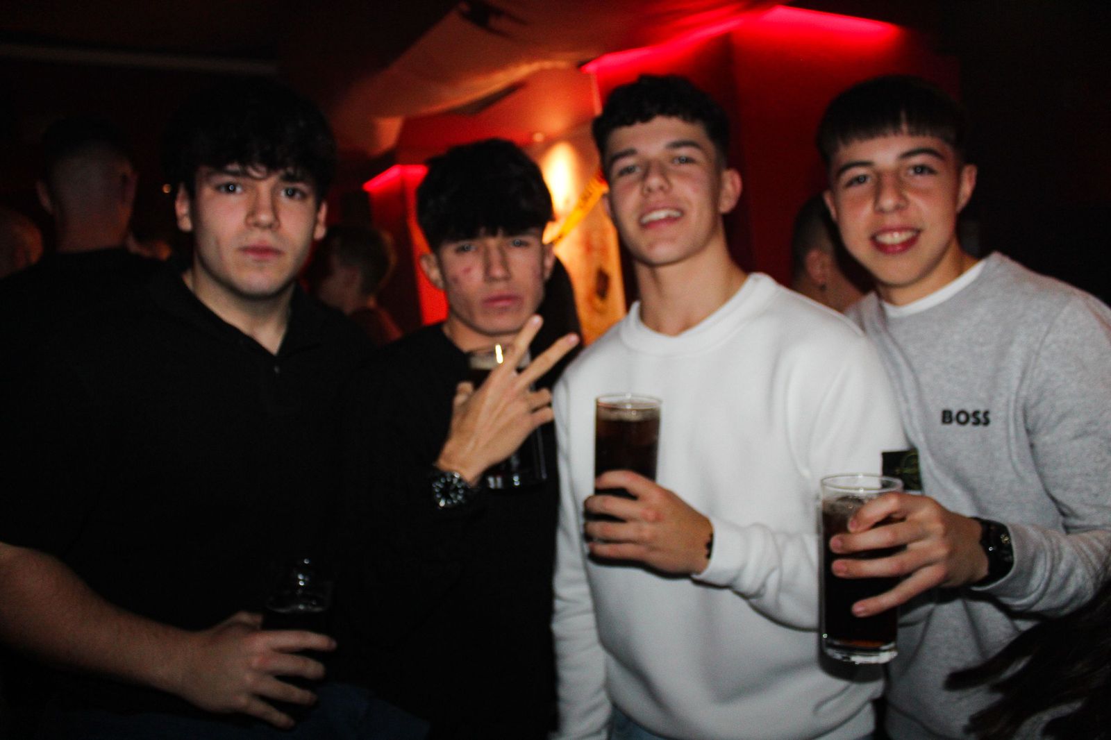 Salamanca de noche, sábado 1 de noviembre