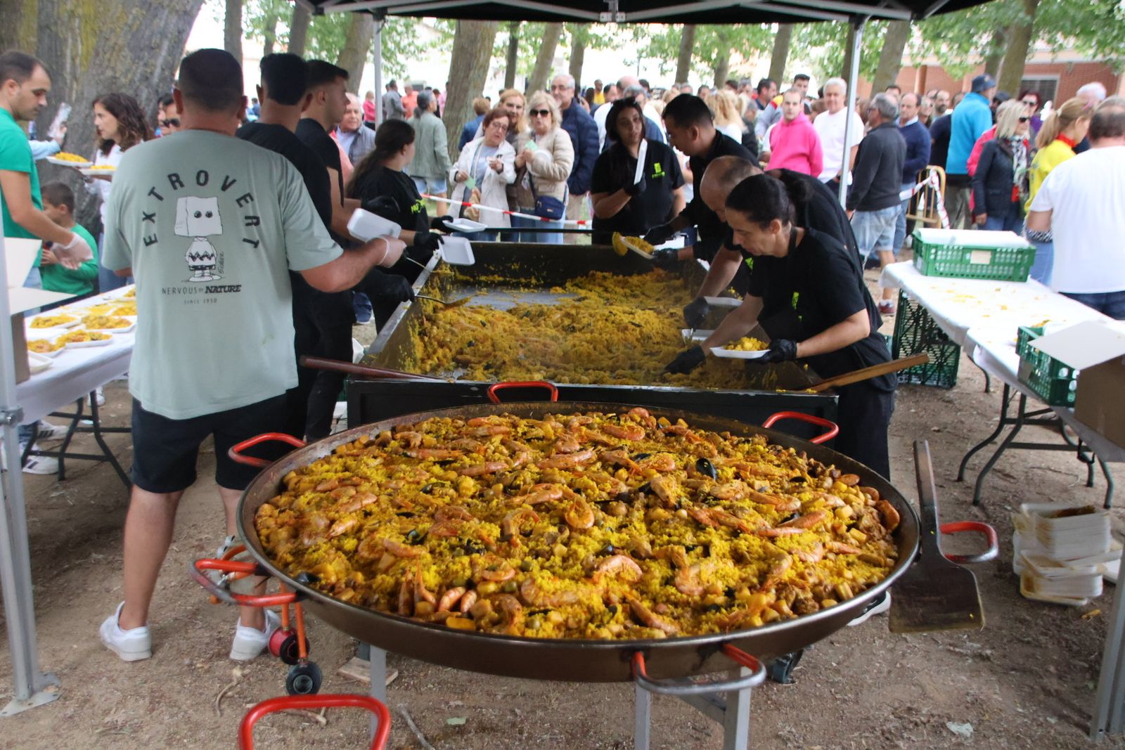 Villoria, paella popular