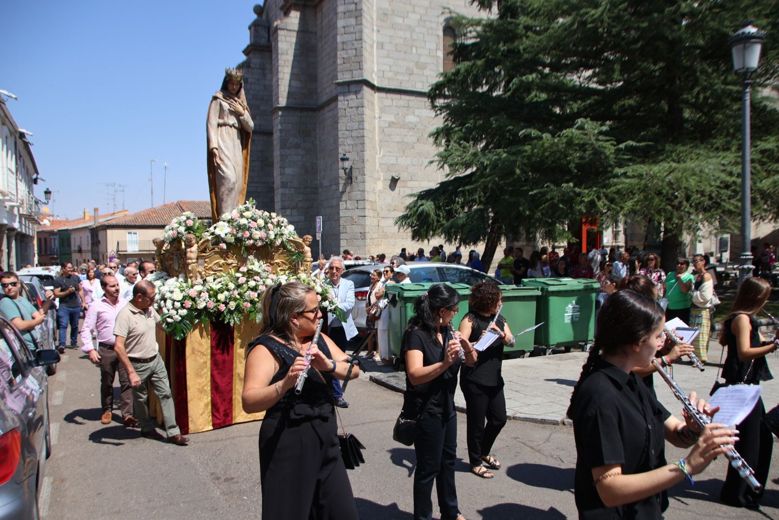 Peñaranda misa patrona y procesión