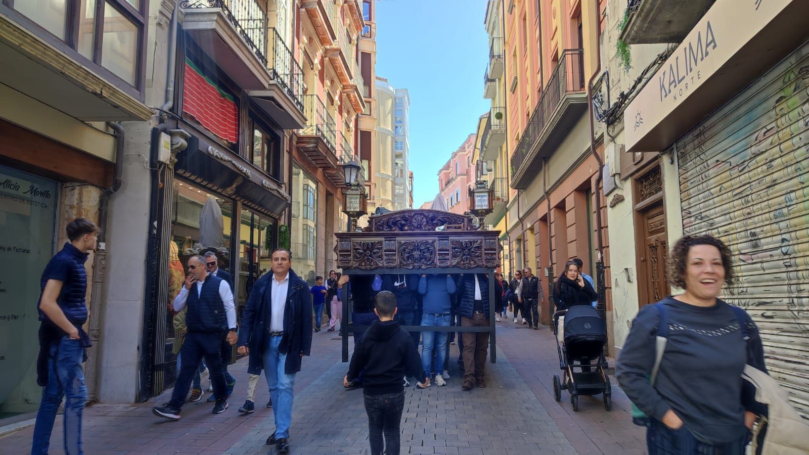 Traslado del Ecce Homo y la mesa del Nazareno