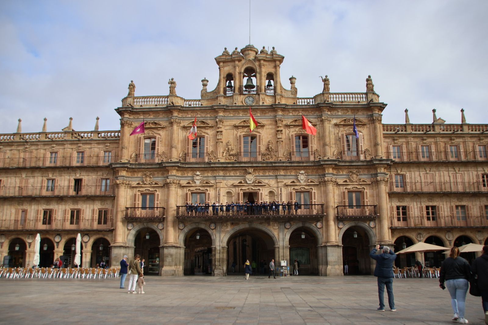 Fachada del ayuntamiento de salamanca