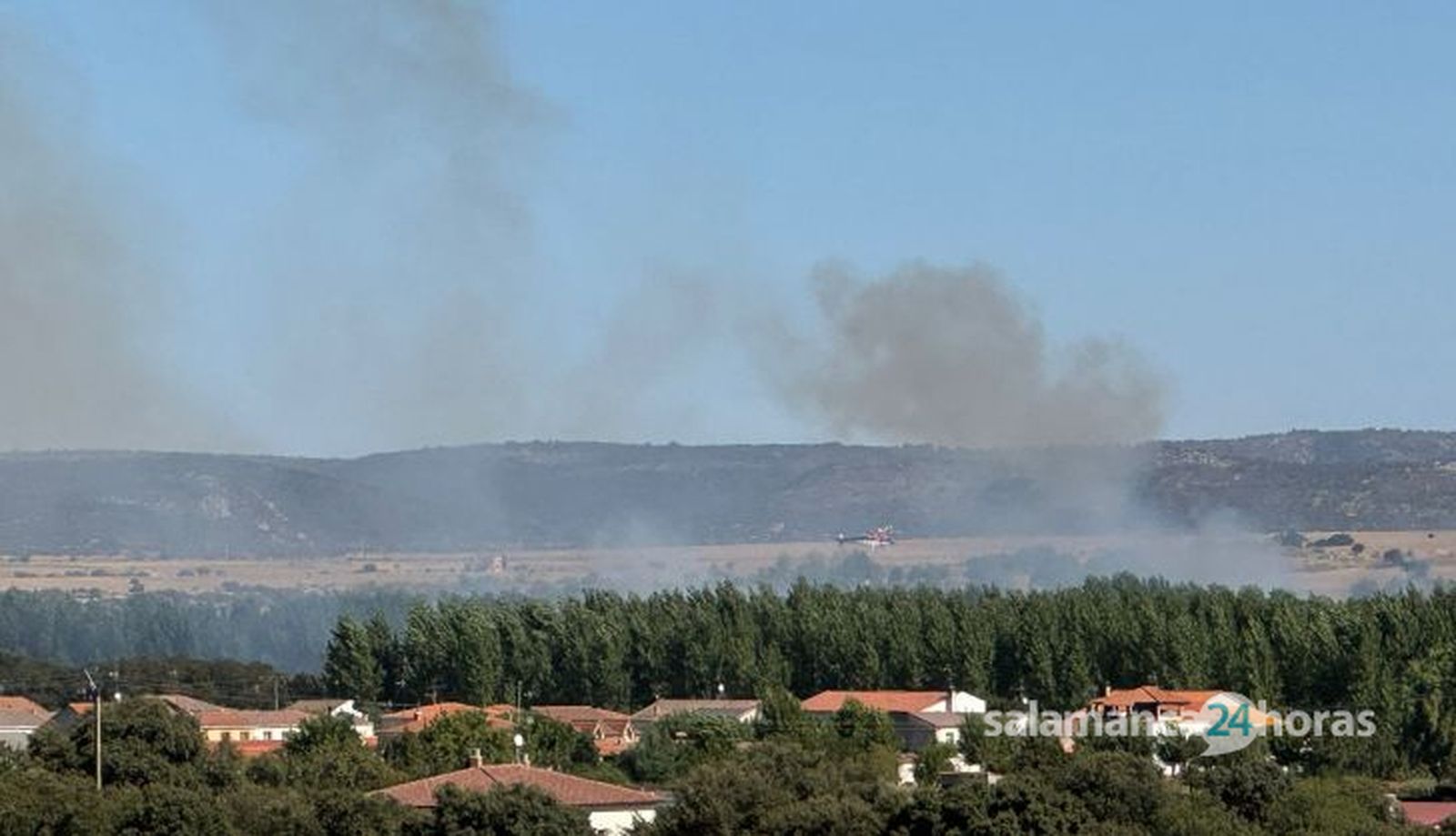 Incendio en Sanjuanejo