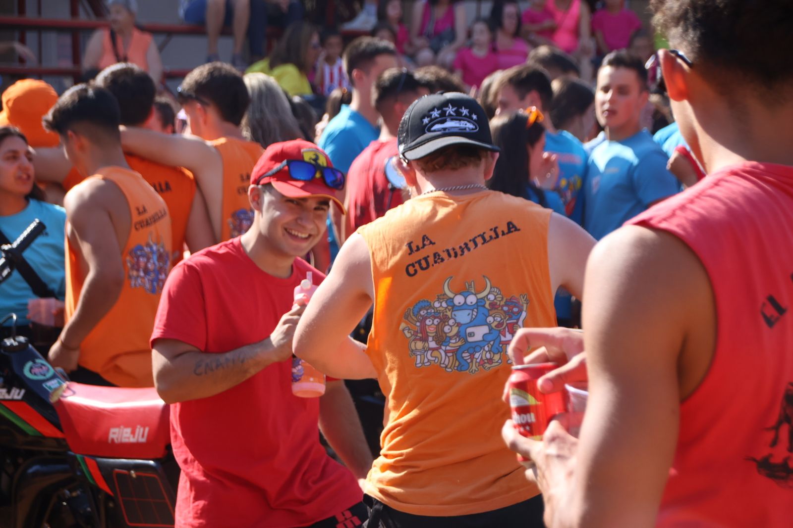 Lumbrales, encuentro de peñas, chupinazo