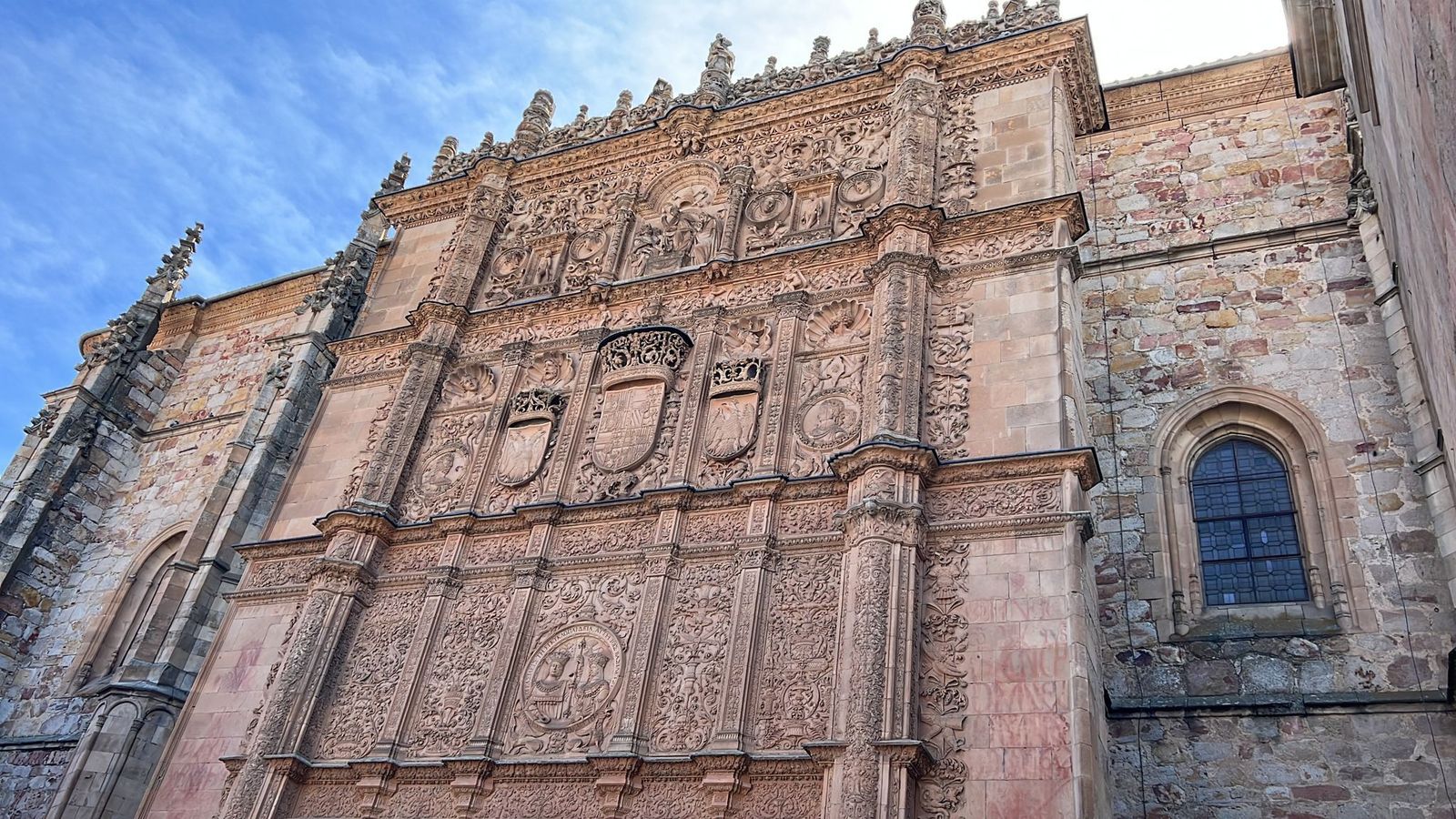 Fachada de la Universidad de Salamanca. Foto S24H
