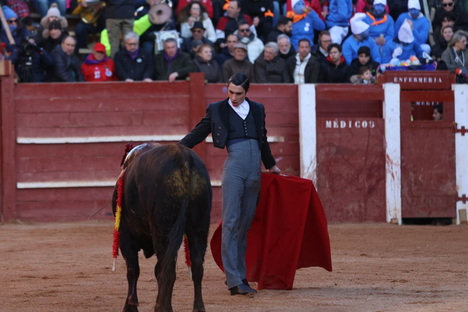 Festival taurino del Sábado en el Carnaval del Toro 2026 de Ciudad Rodrigo