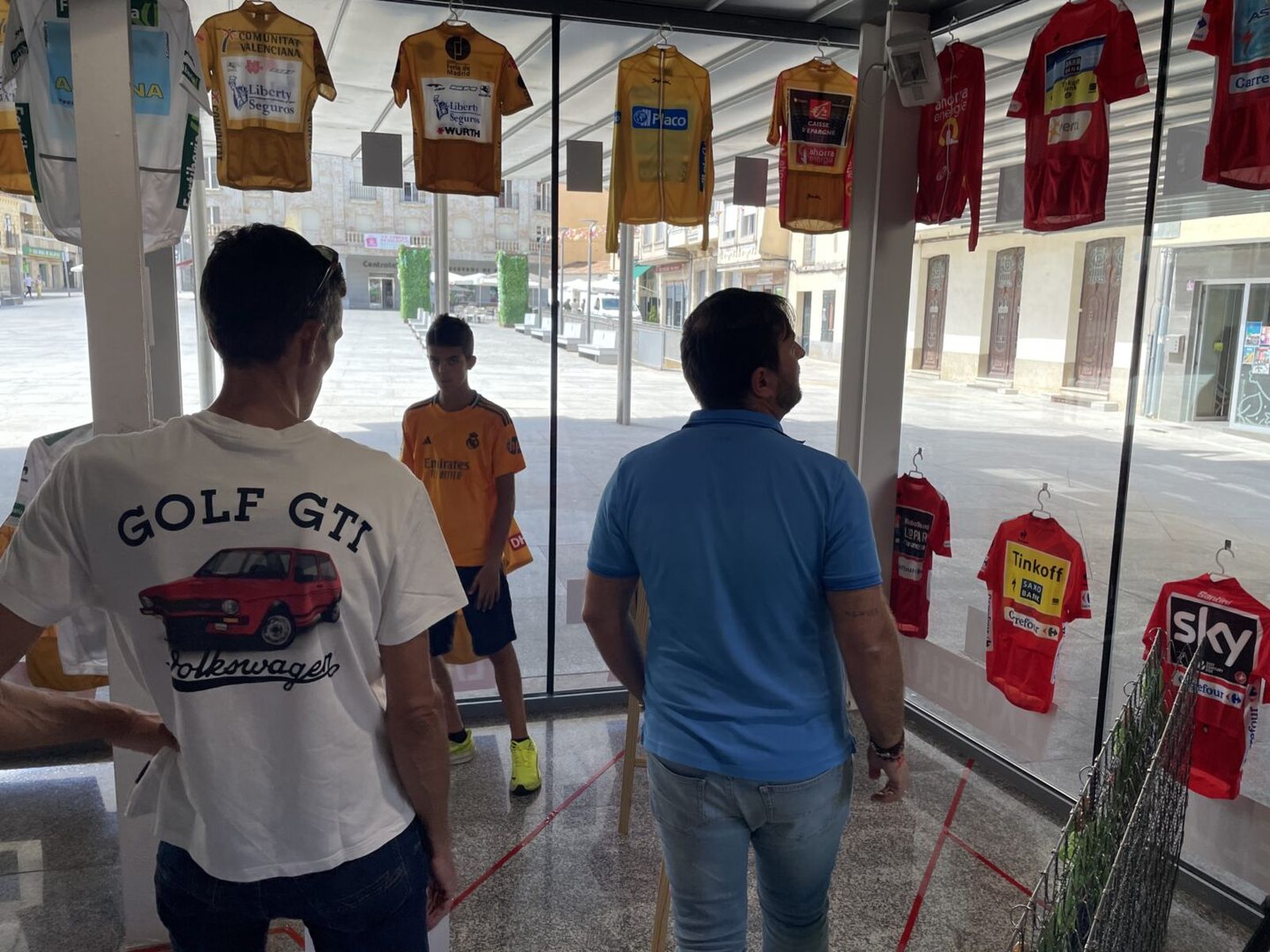 Exposición de 'maillots' de Guijuelo