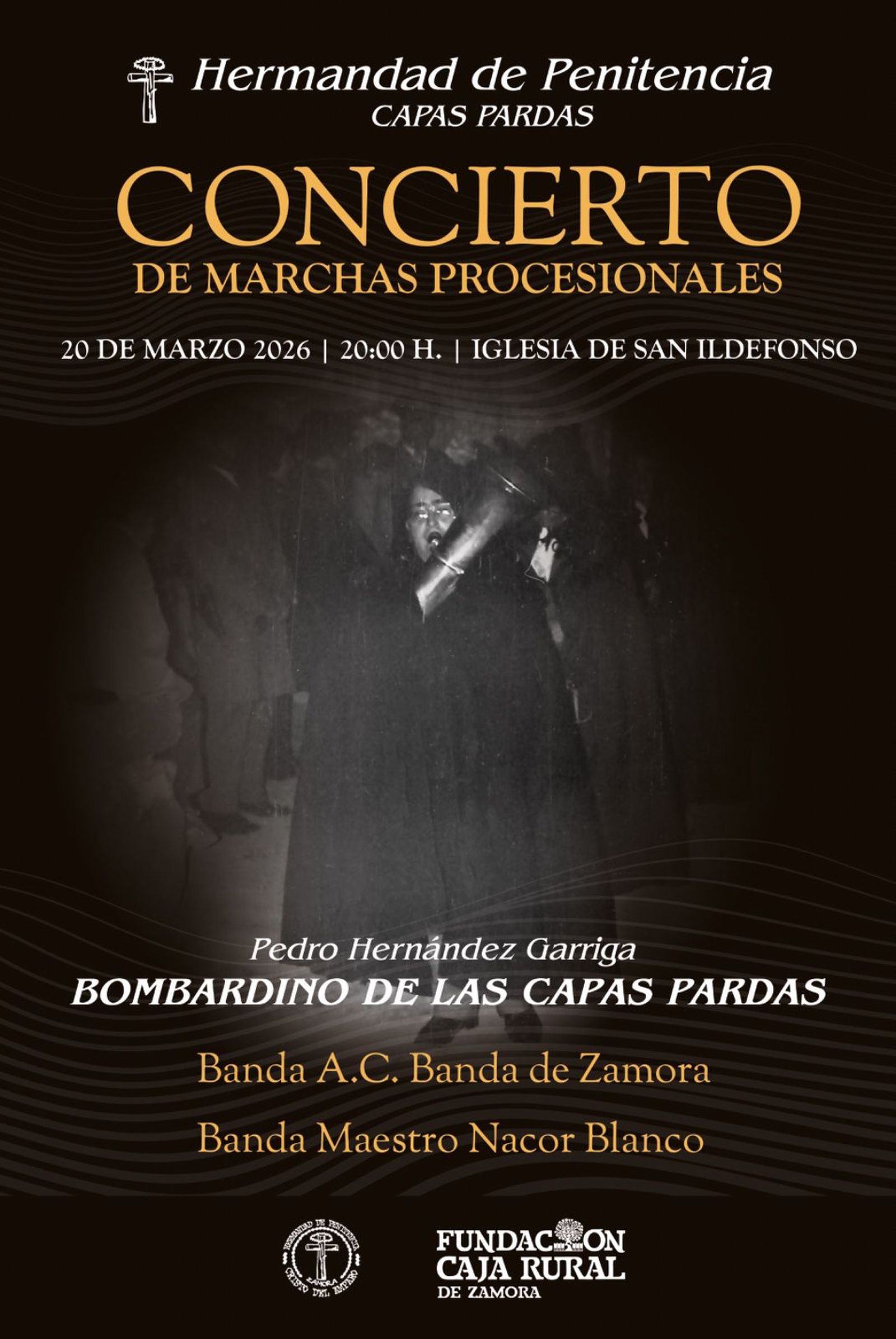 Cartel del concierto de marchas procesionales