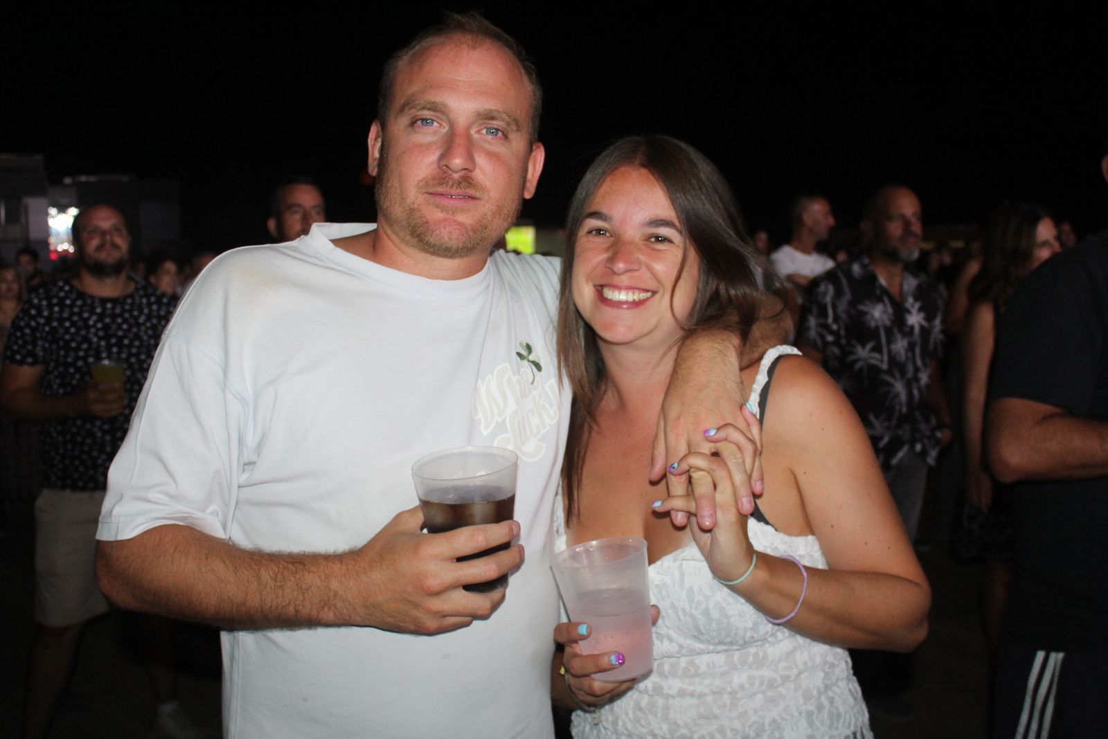 Salamanca de noche, sábado 23 de agosto