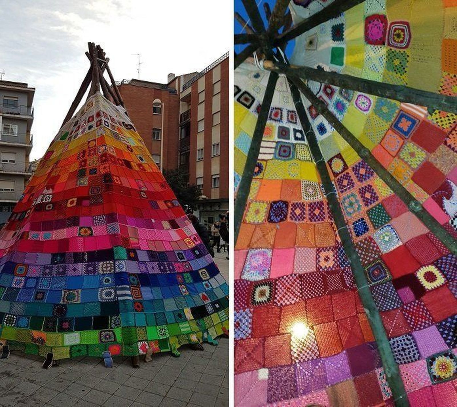 Tipi de seis metros en el oeste charro