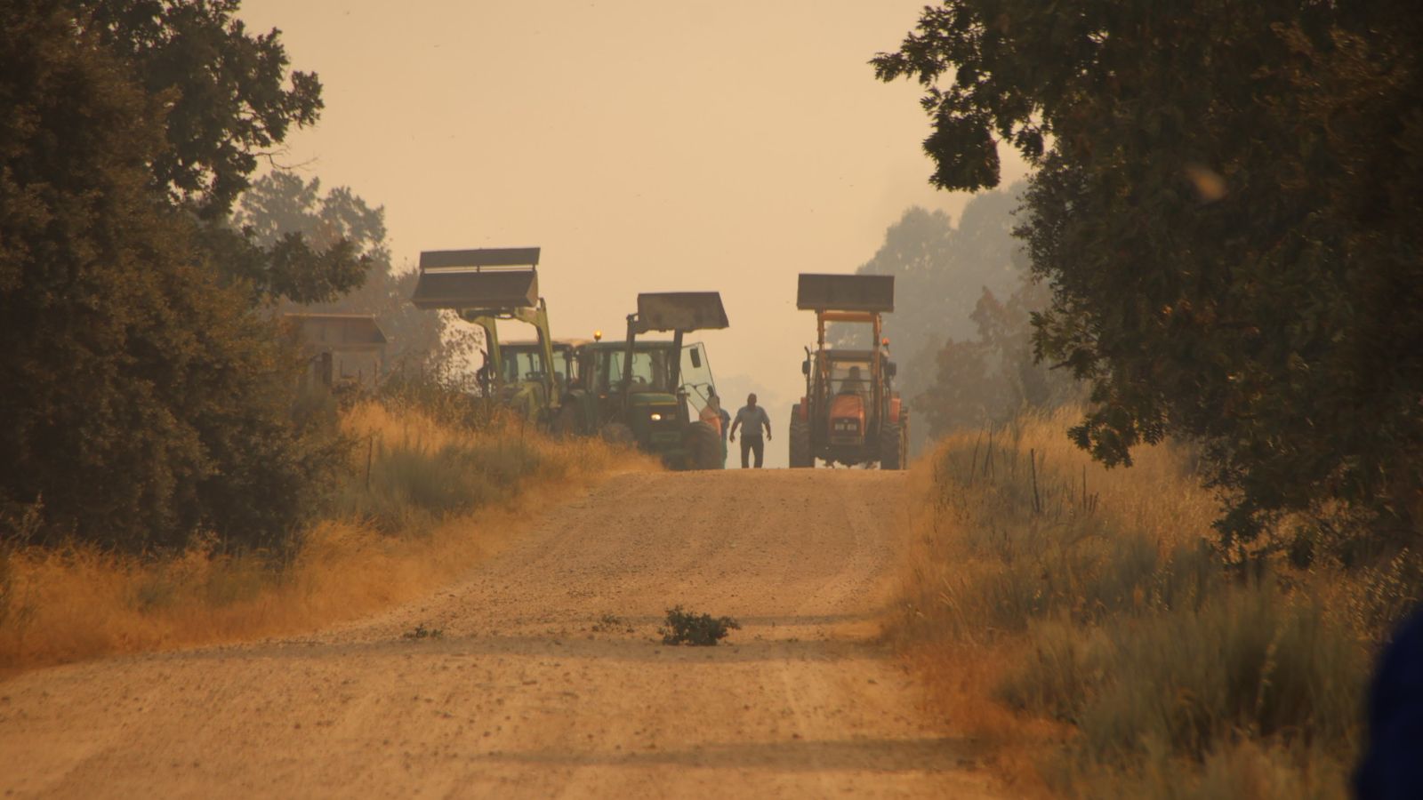 El incendio de Cipérez (IGR2) llega hasta Cerezal de Puertas