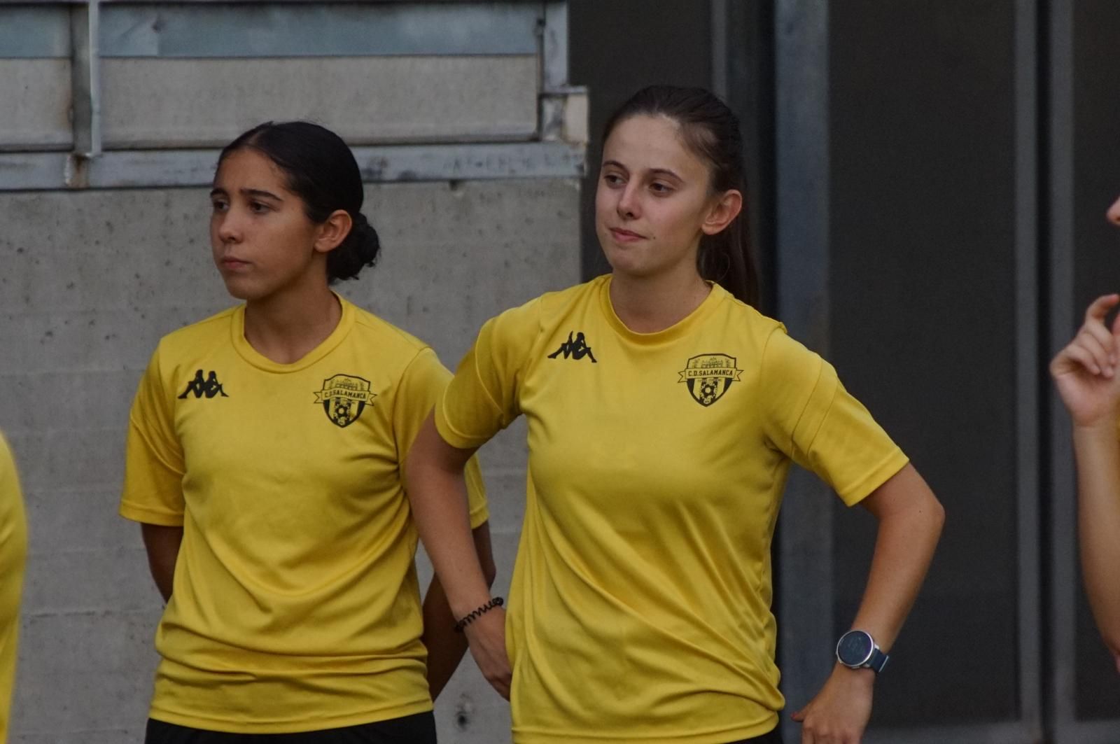 El Salamanca Fútbol Femenino. Primer entrenamiento de la pretemporada.