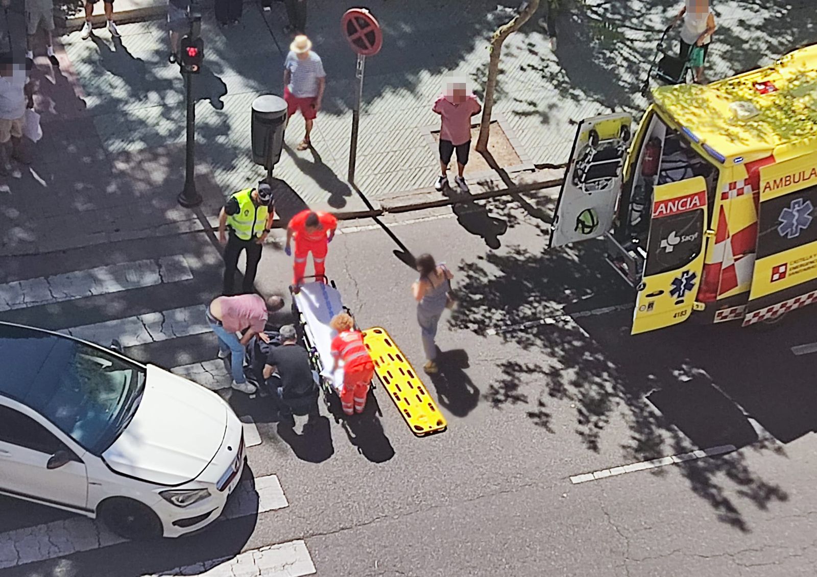 Atropello a una mujer entre la avenida Príncipe de Asturias y la calle Amargura