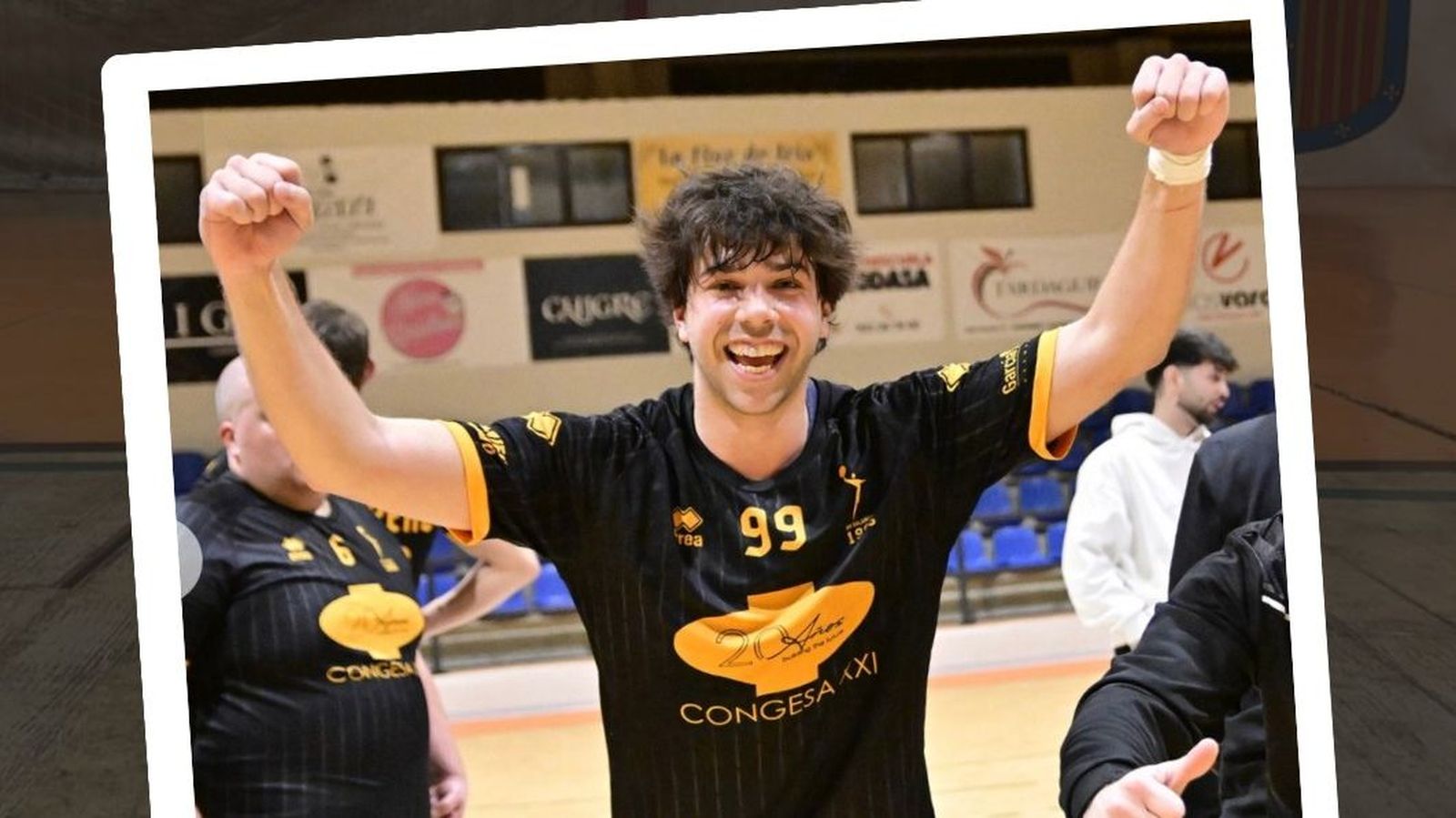 Alvaro Carretero en el BM Salamanca