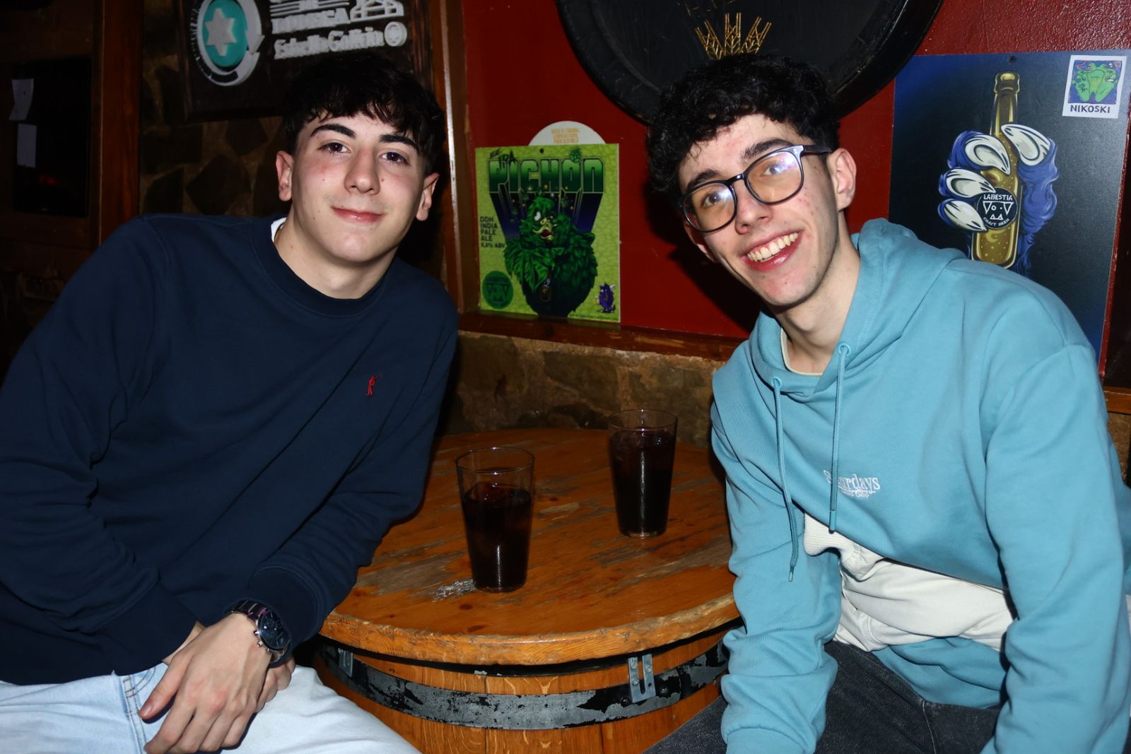 Salamanca de noche, jueves 19 de febrero