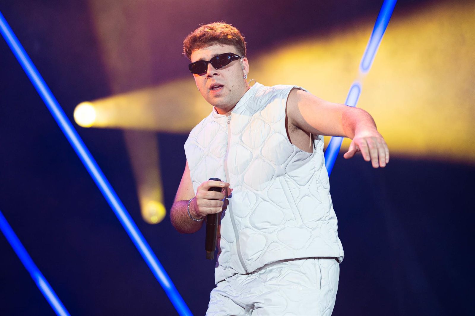 El cantante Quevedo durante su actuación en la sexta edición del Mallorca Live Festival, en el Antiguo Aquapark de Calvià, a 19 de mayo de 2023, en Mallorca, Baleares (España)   Tomàs Moyà   Europa Press   Archivo