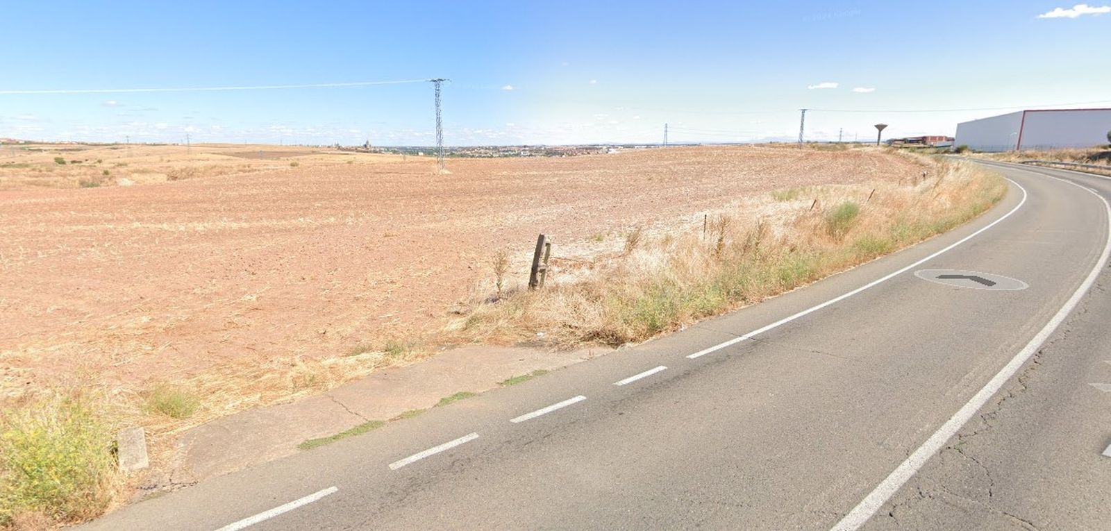 Polígono industrial Doñinos, carretera de Florida de Liébana