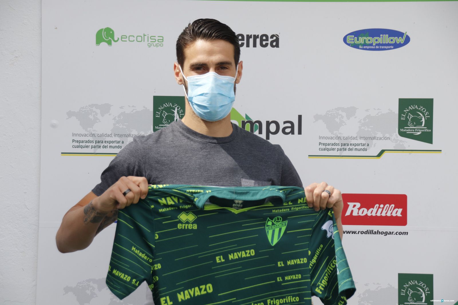 Presentacio?n Andre?s con el Guijuelo