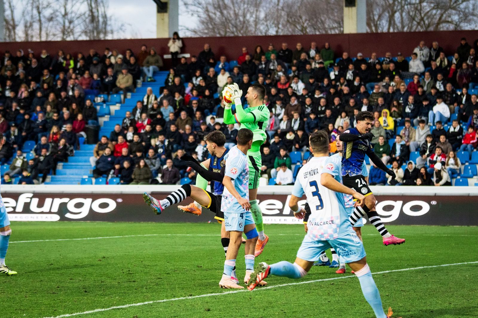 Unionistas – Ponferradina. Estadio Reina Sofía