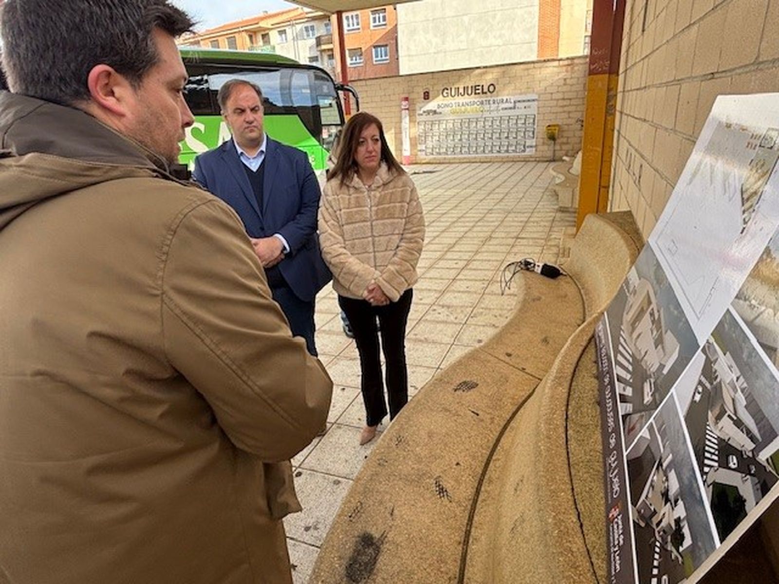 Visita estación autobuses Guijuelo