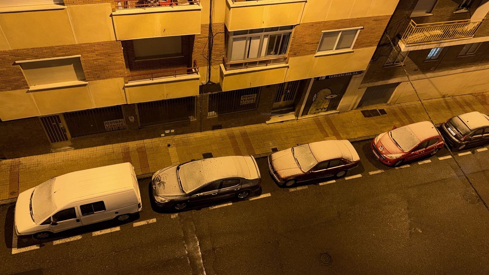 Salamanca se tiñe de blanco por culpa de la nieve