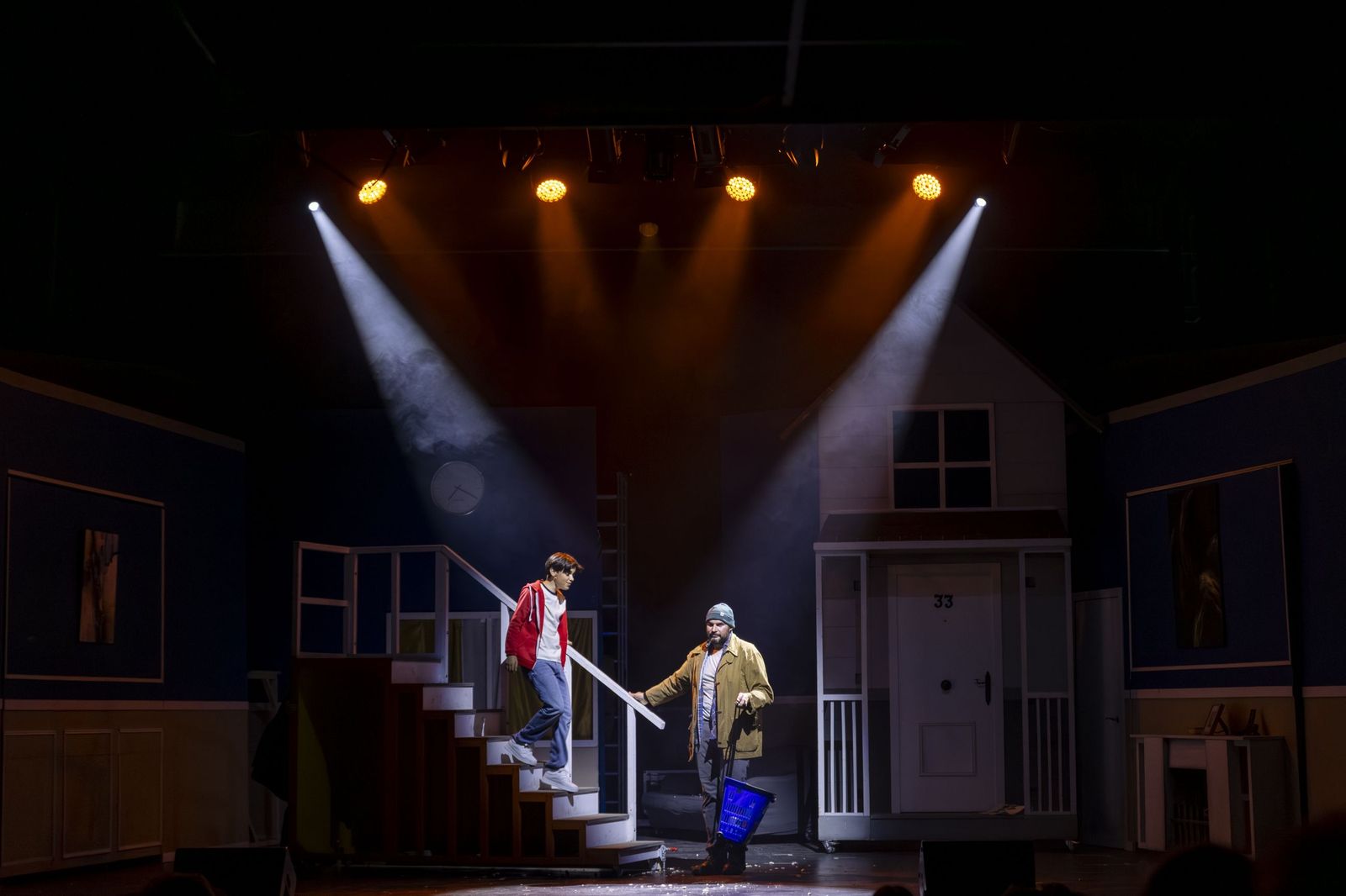 Un instante de la obra