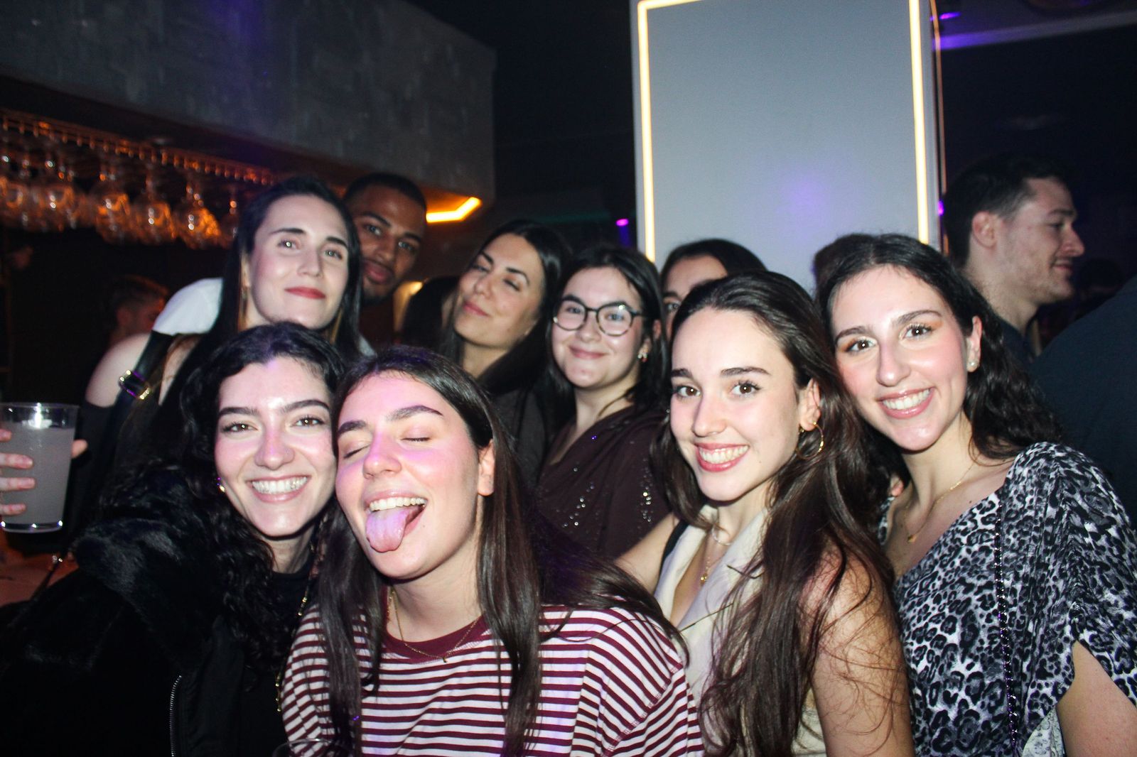 Salamanca de noche, sábado 6 de diciembre