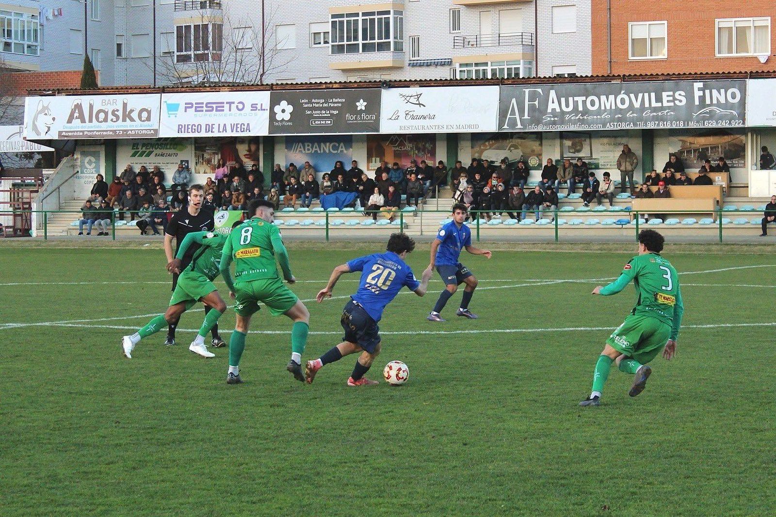 Atlético Astorga   CD Villaralbo. Foto. Redes Sociales CD Villaralbo