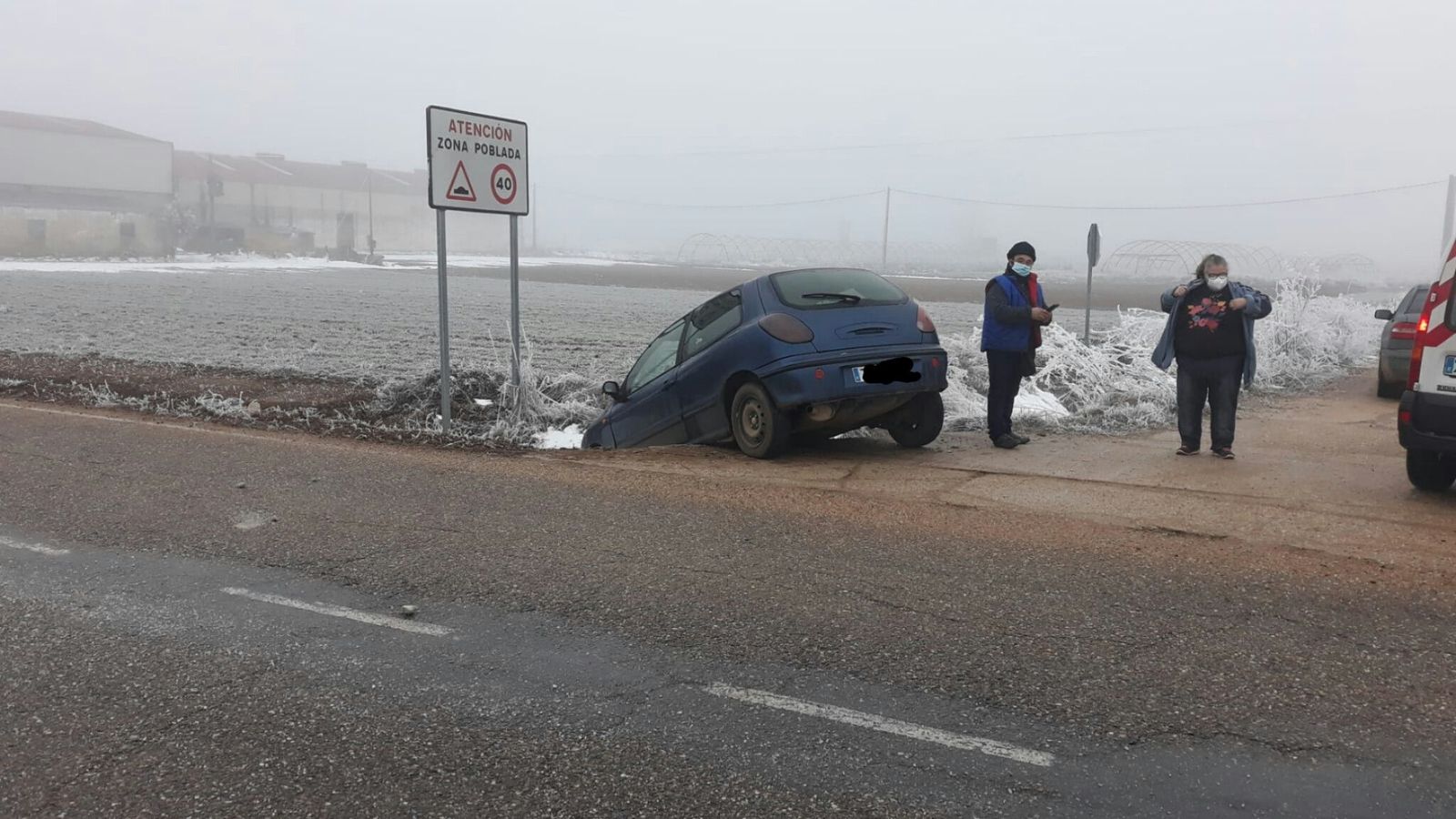 Carreteras hielo nieve accidente (1)