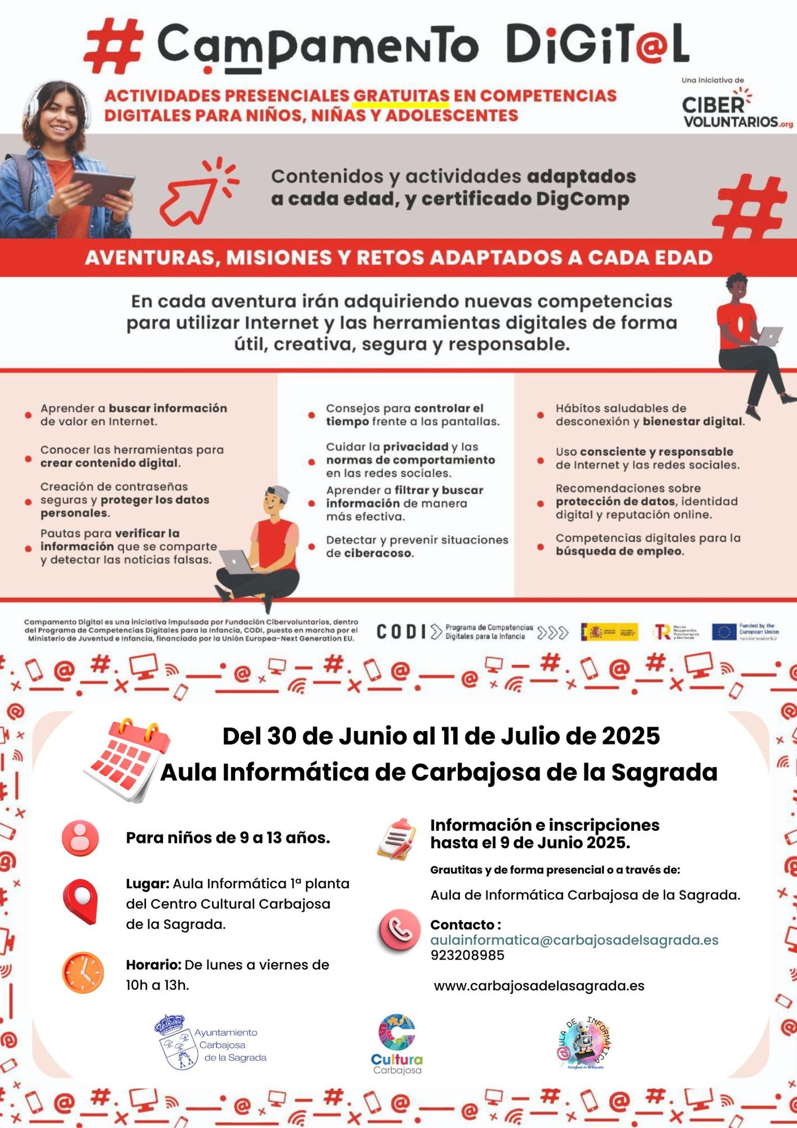 Campamento Digital Carbajosa de la Sagrada