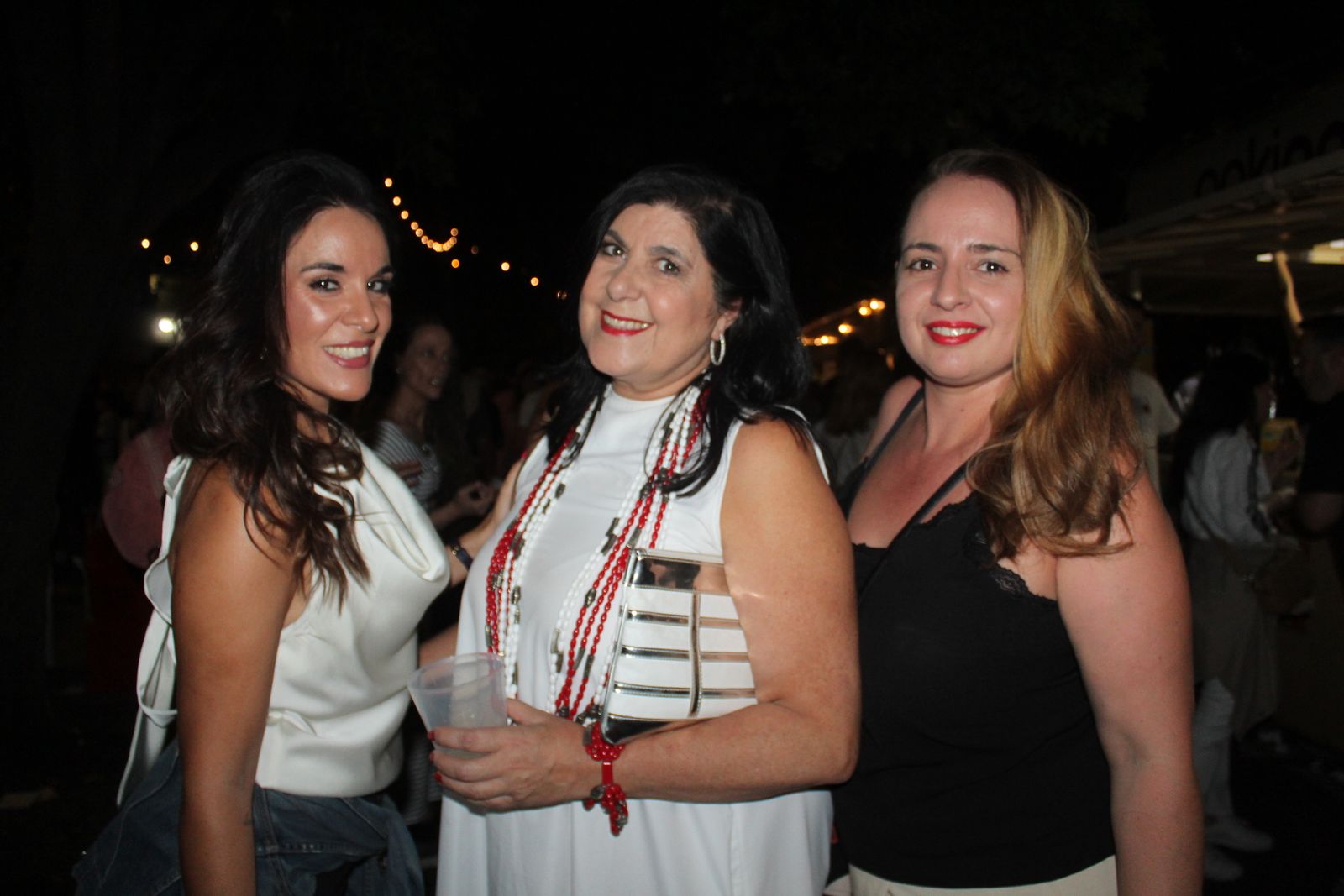 Ambiente en la Feria de Día en la tarde de este viernes