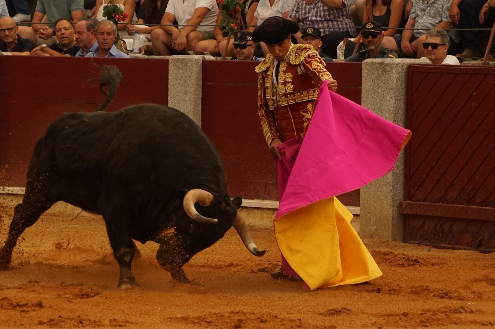 Javier Castaño se despide de Guijuelo y Damián Castaño, su hermano, e Ismael Martín salen a hombros en Guijuelo