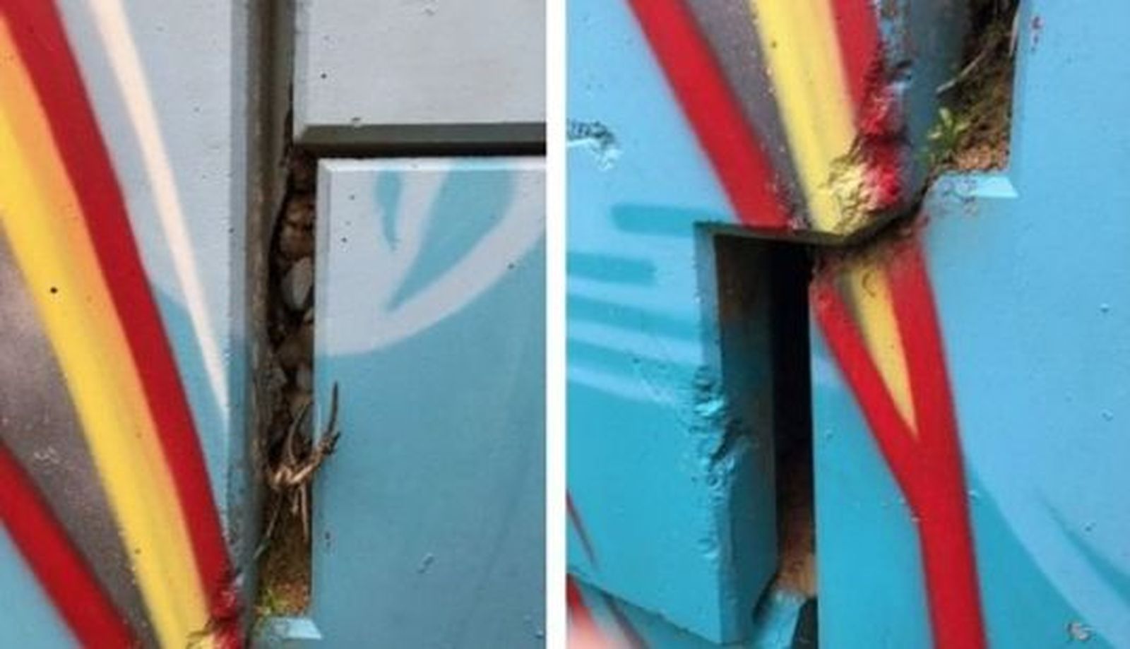 Estado de deterioro de las placas