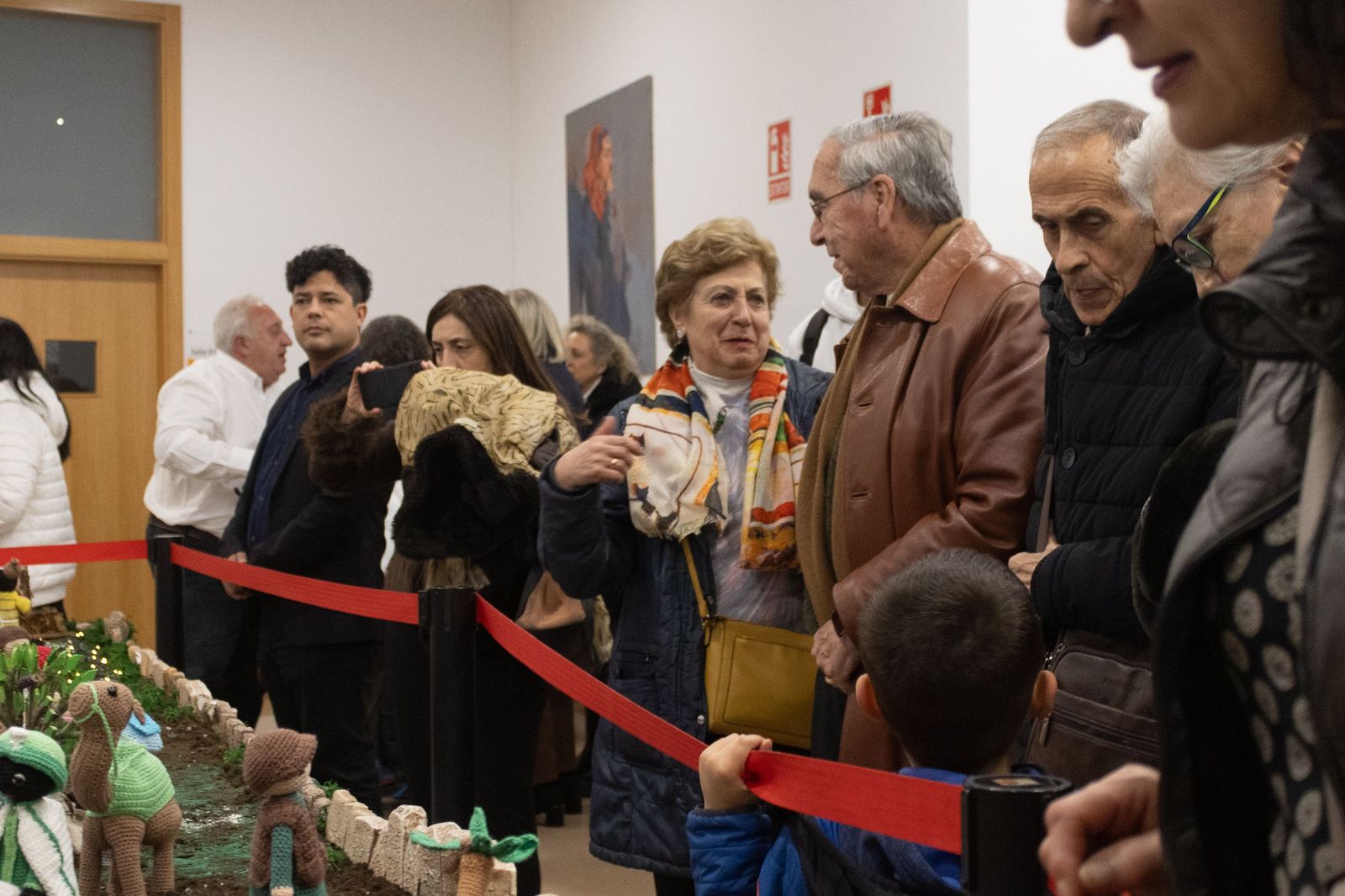 La Navidad también se teje en Salamanca con el belén de ganchillo de ZOES