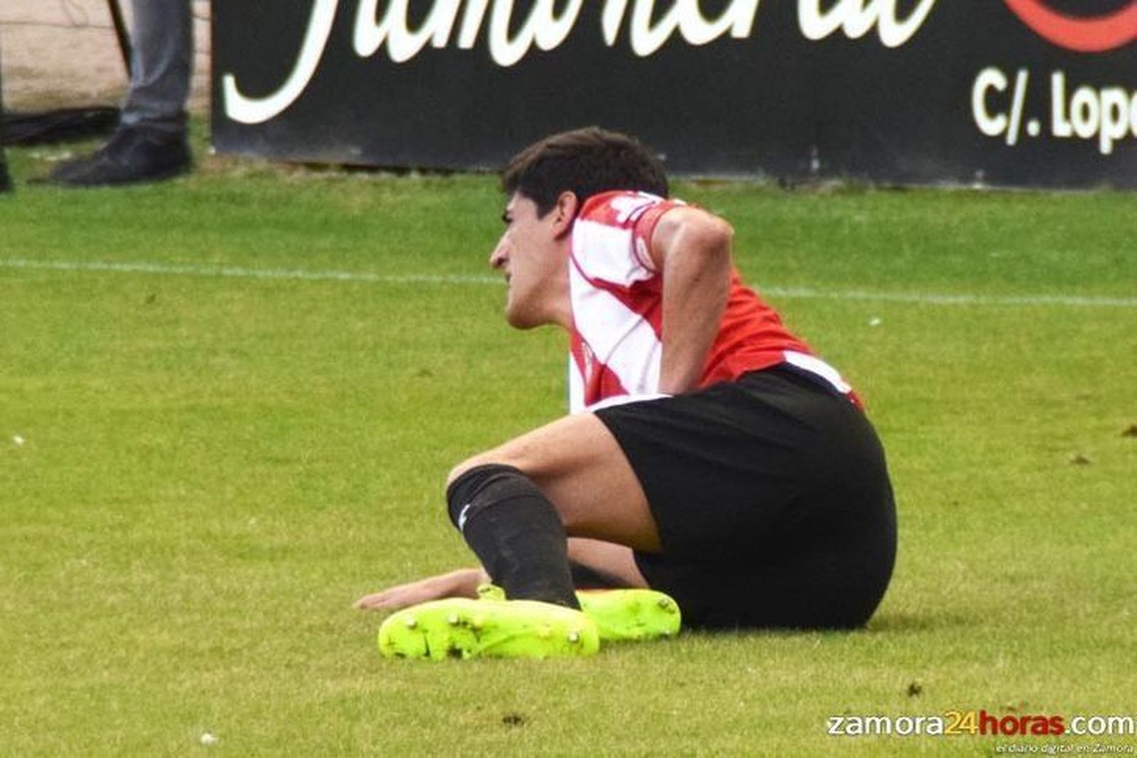 Alberto Prada: “En el momento me asusté mucho pero la lesión está evolucionando bien”