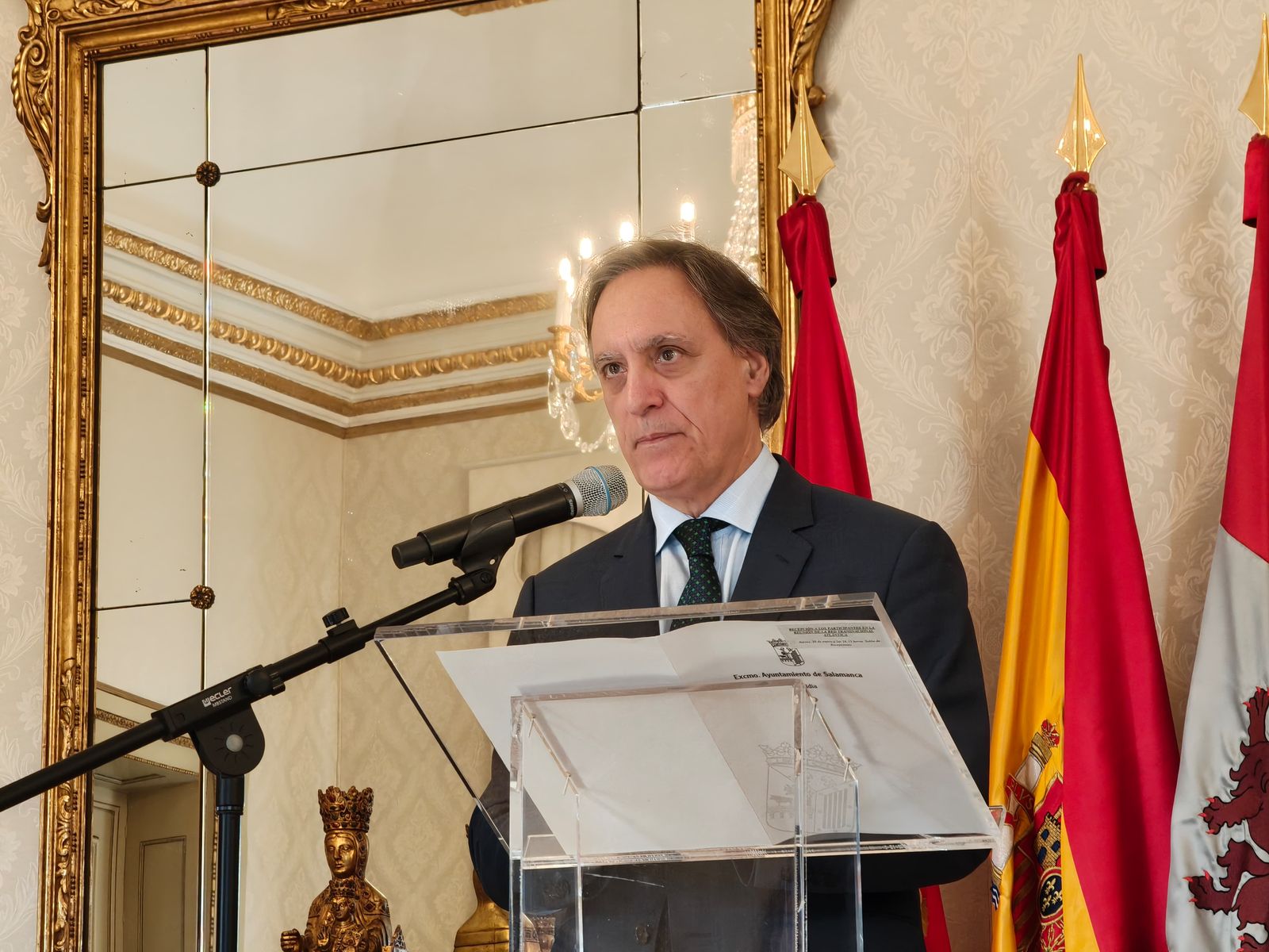 Carlos García Carbayo, alcalde del Ayuntamiento de Salamanca. Archivo. S24H.