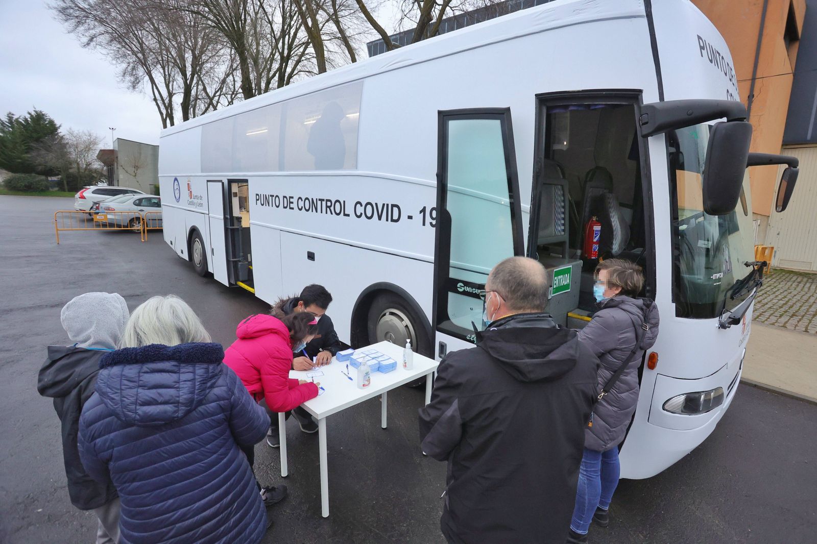 Campaña de test de antígenos para diagnóstico de la Covid-19. FOTO ICAL