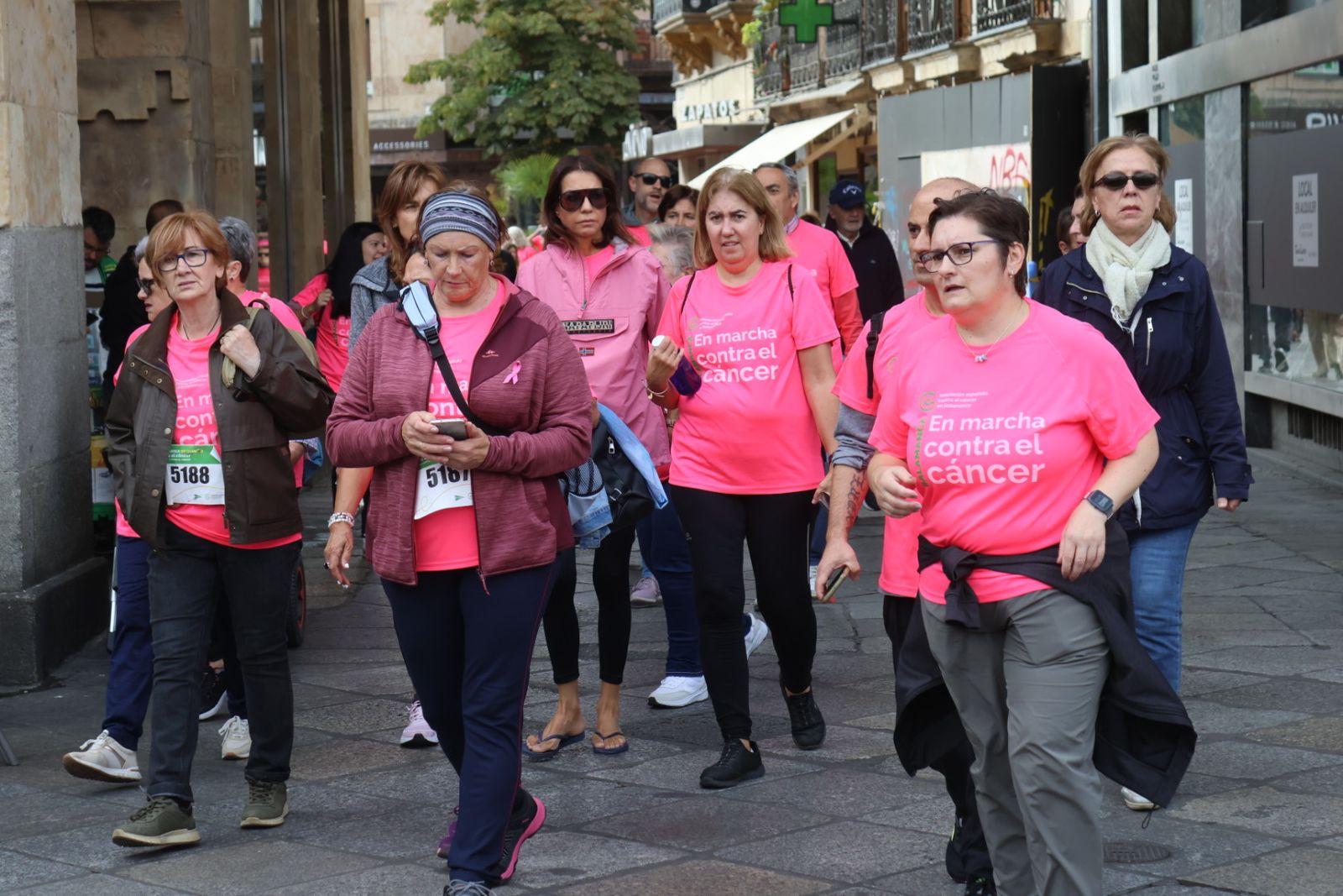 La marcha contra el cáncer vuelve a Salamanca un año más