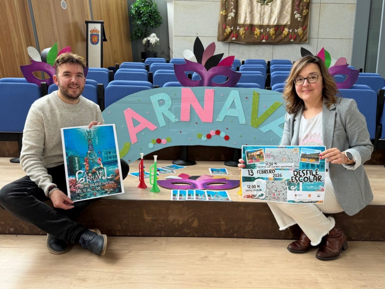 Presentación del Carnaval en Guijuelo