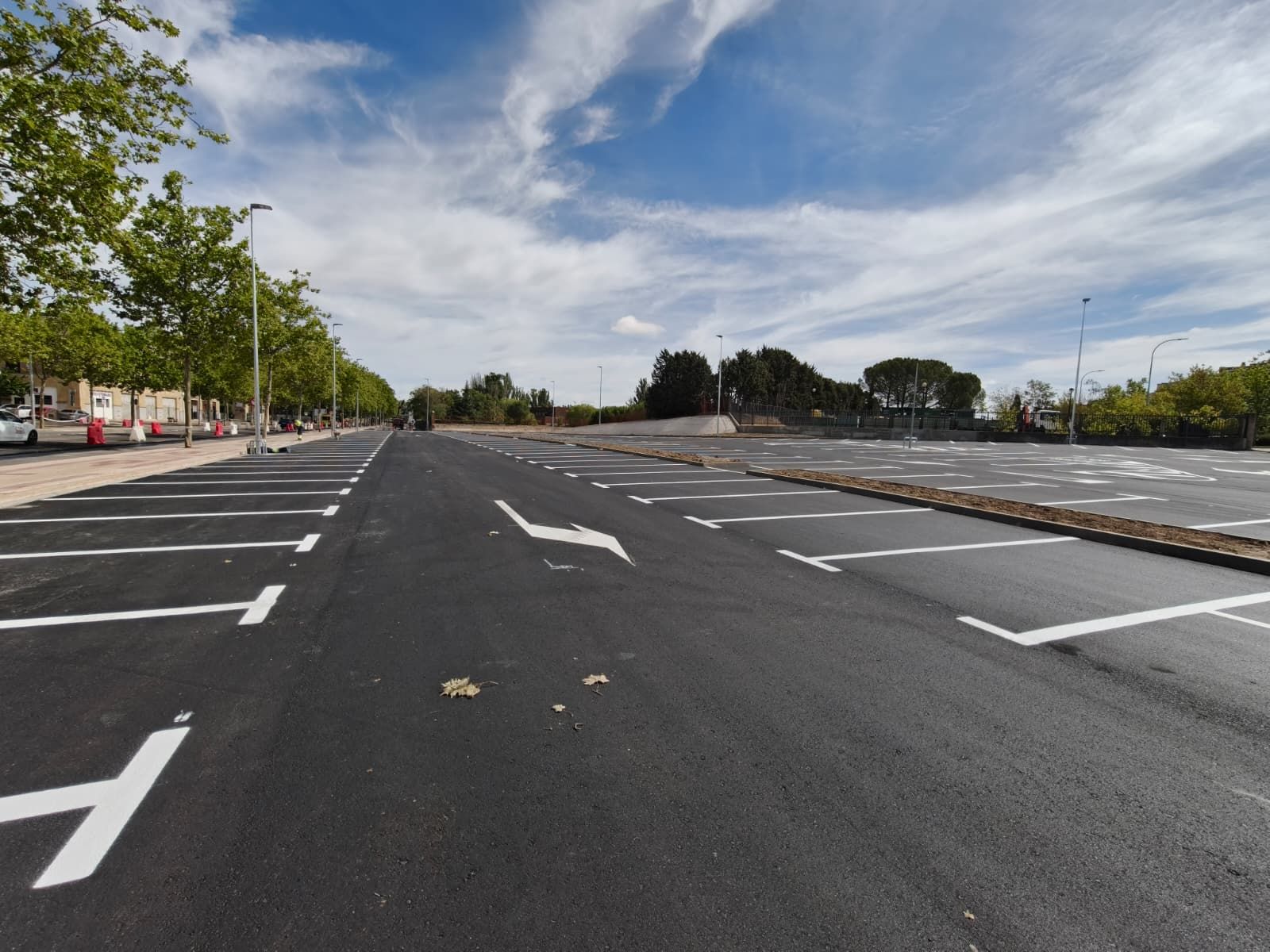Finalizados los aparcamientos de la Chinchibarra y obras en la avenida de San Agustín