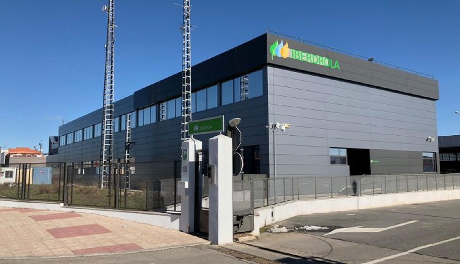 Centro de Iberdrola en el polígono El Montalvo de Salamanca