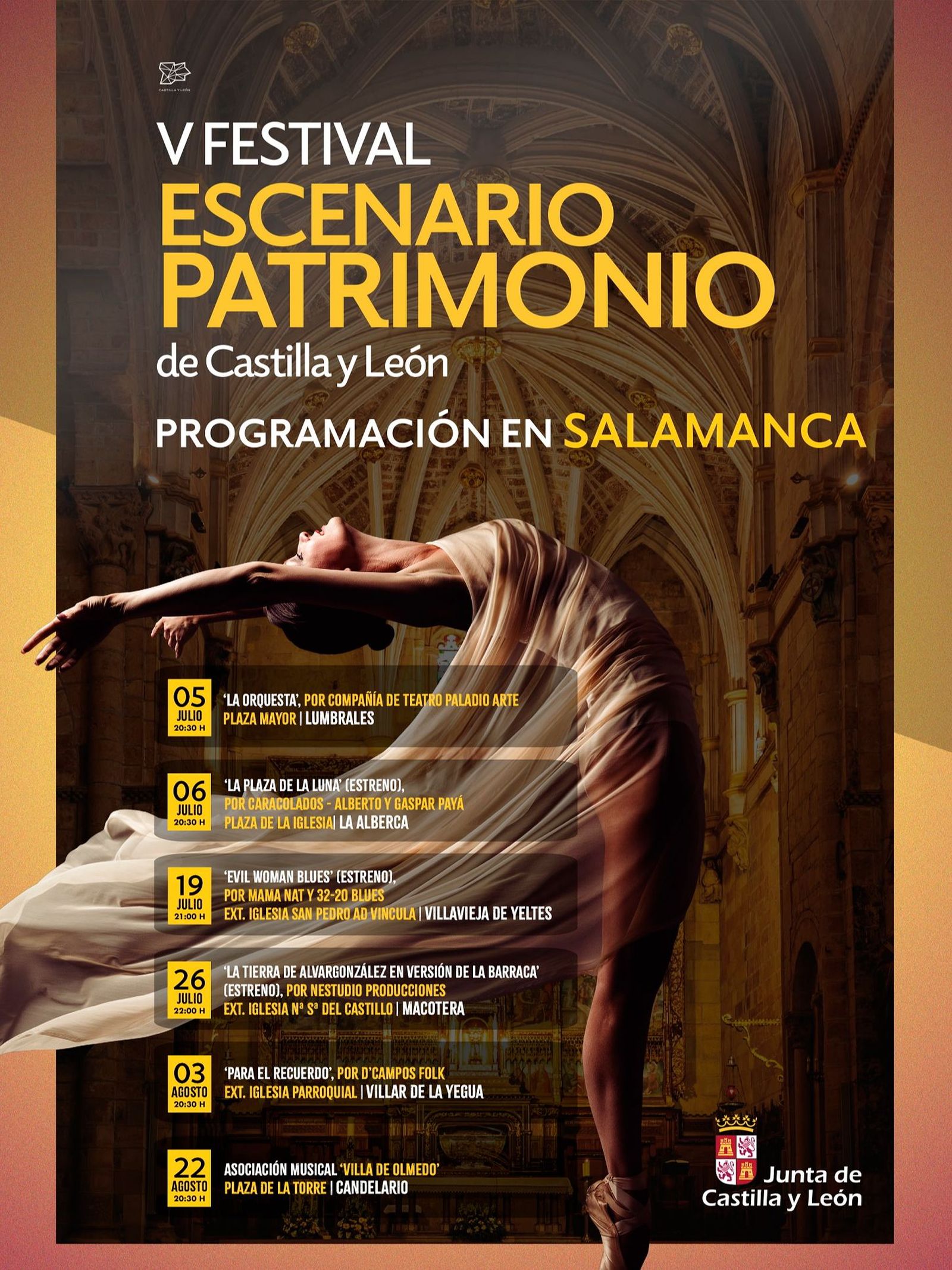 Cartel V Festival Escenario Patrimonio 2025
