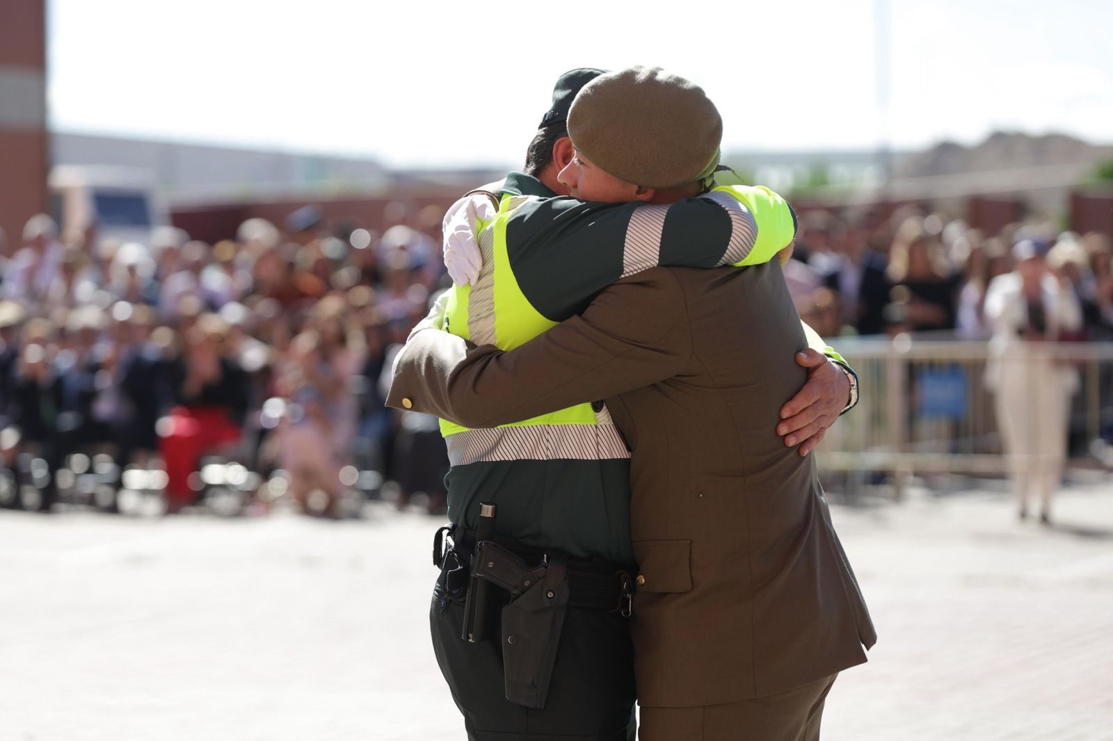 Salamanca rinde honores a la Guardia Civil en la Celebración de su Patrona