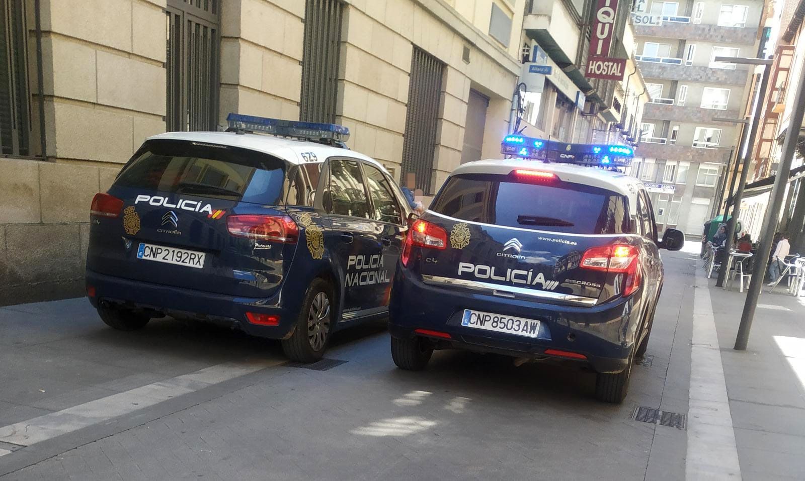 La Policía Nacional en Zamora. Archivo La Policía Nacional en Zamora. Archivo